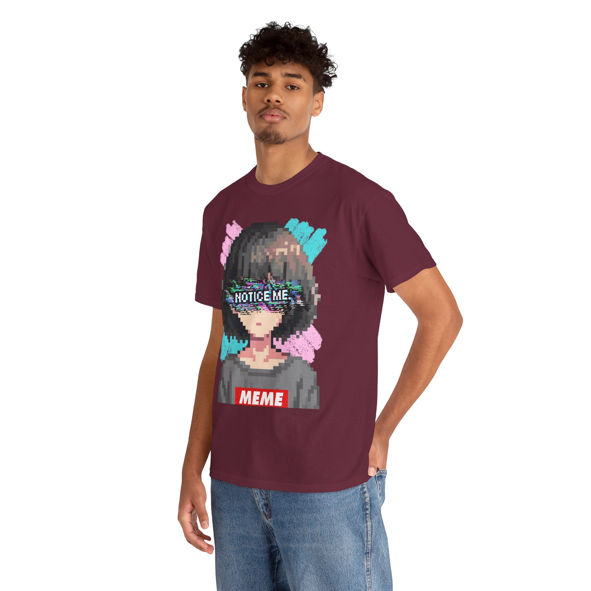 Pixel Anime Girl tee — product photo 40