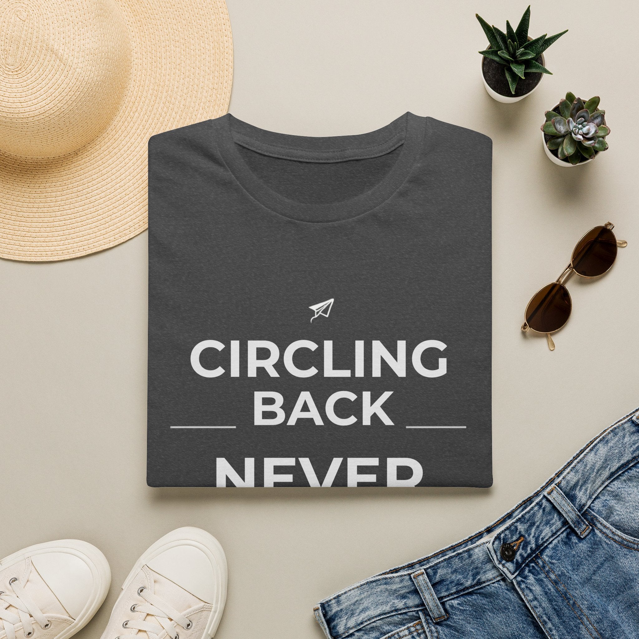 Circling Back Never tee — product photo 4