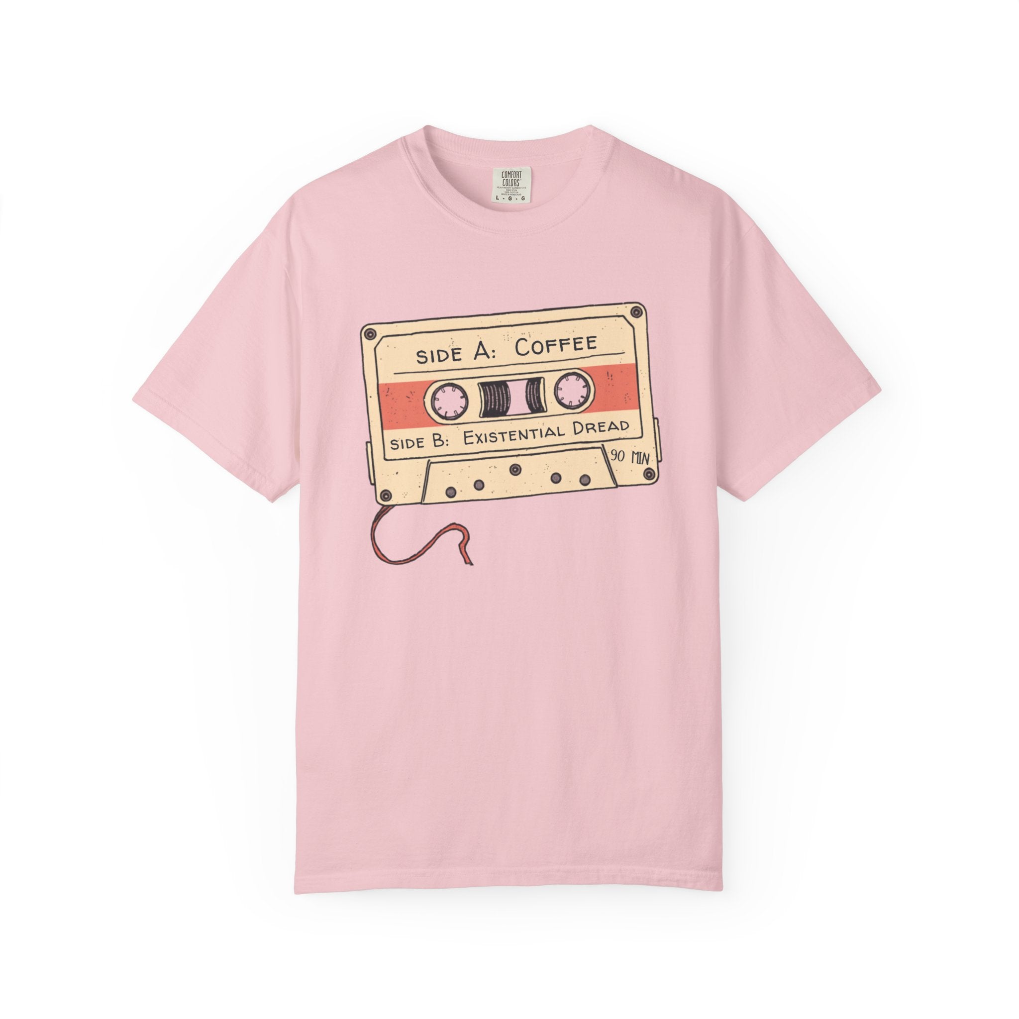 Coffee & Existential Dread cassette tee — product photo 11