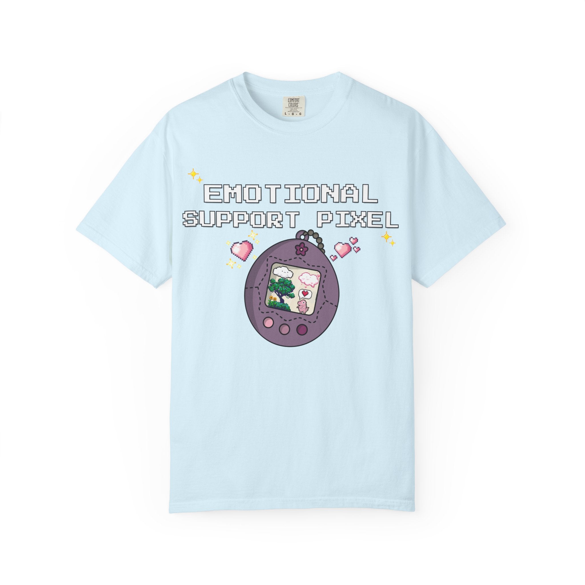 Emotional Support Pixel tee — product photo 5