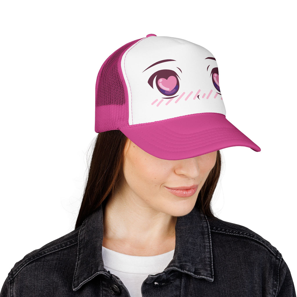 Heart Eyes trucker hat — product photo 30
