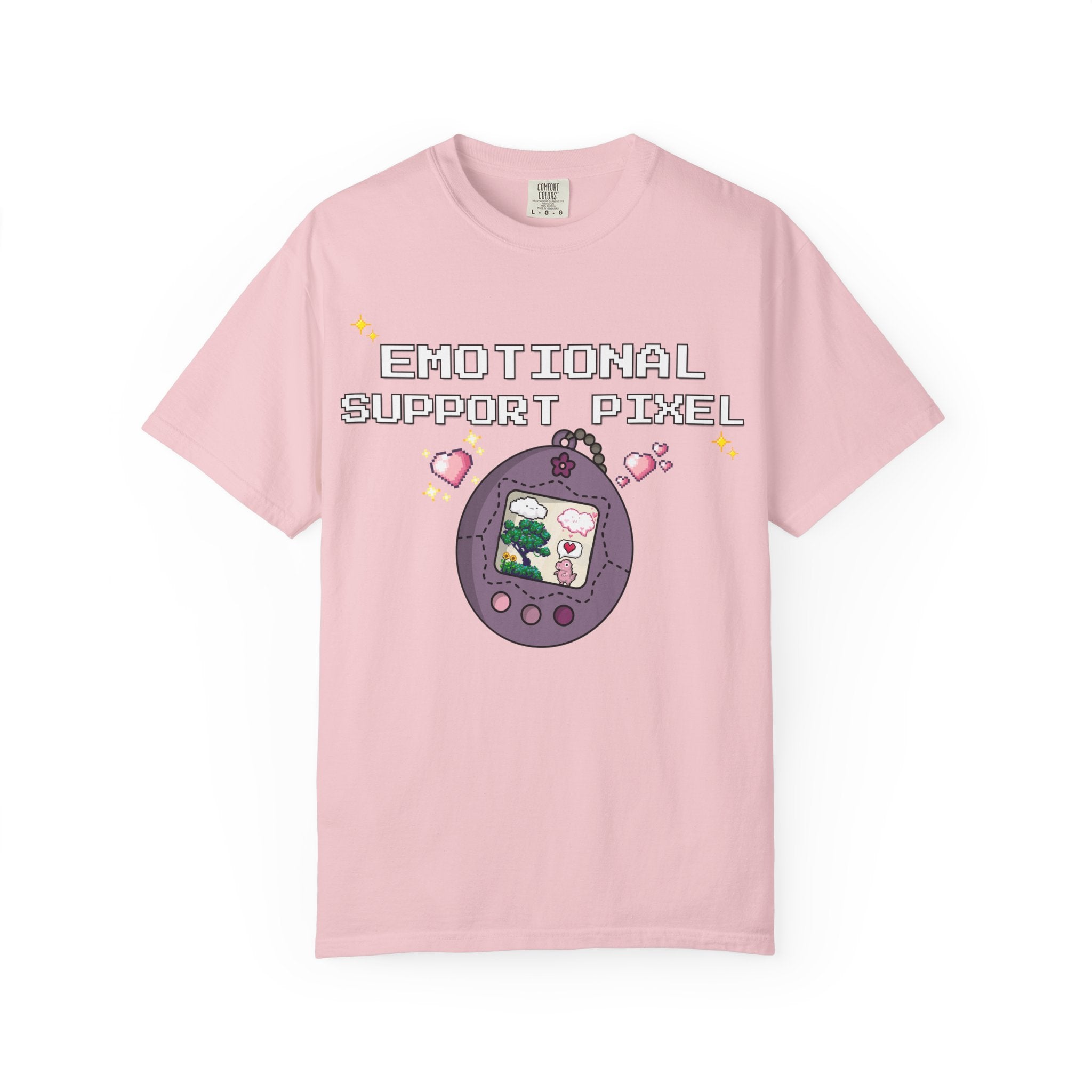 Emotional Support Pixel tee — product photo 9
