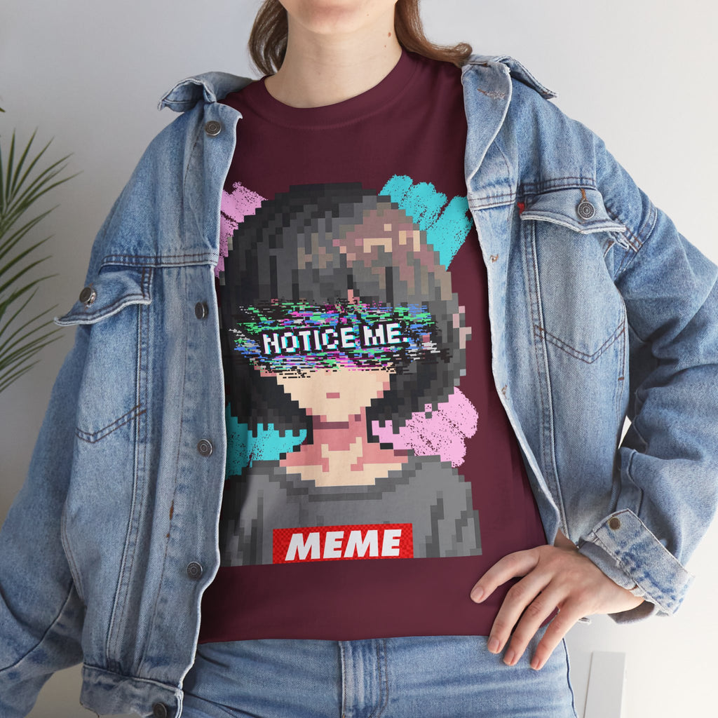 Pixel Anime Girl tee — product photo 41