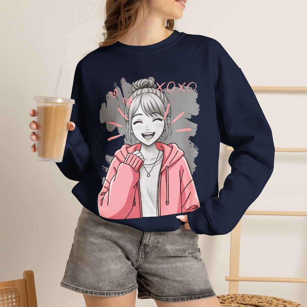 Kawaii Anime Girl sweatshirt — product photo 46