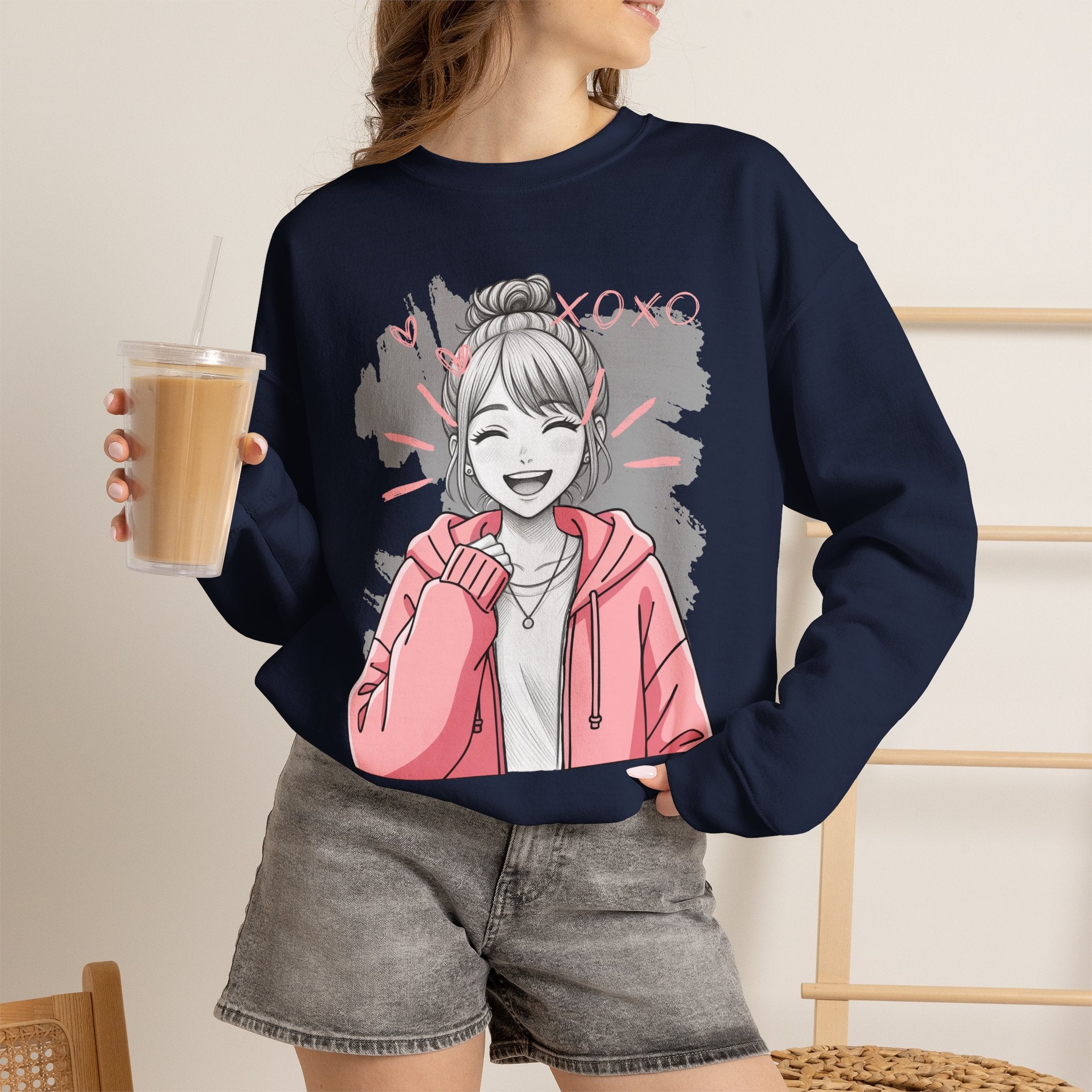 Kawaii Anime Girl sweatshirt — product photo 46