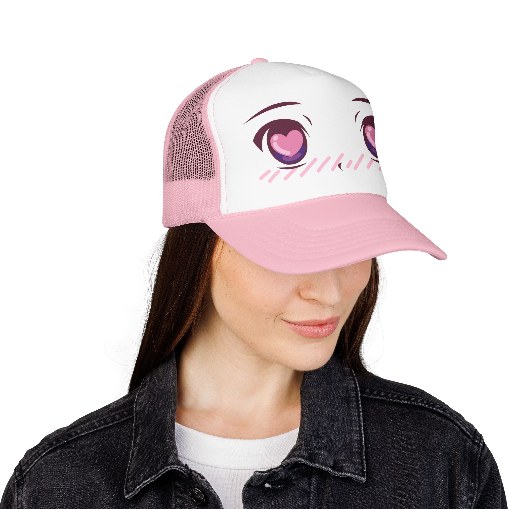Heart Eyes trucker hat — product photo 36