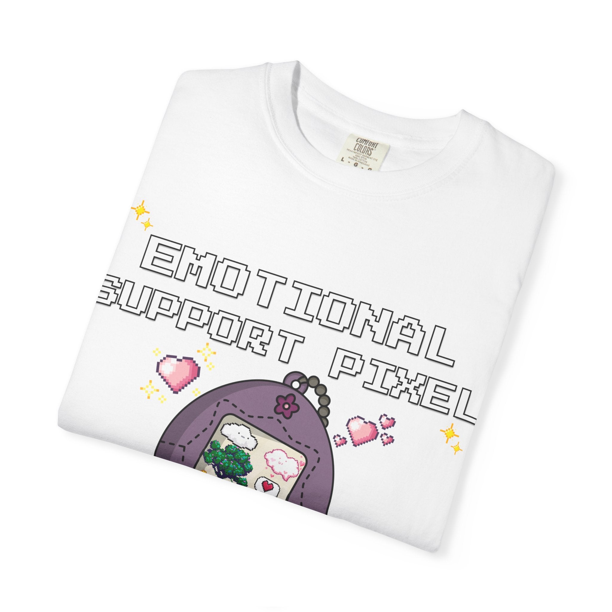 Emotional Support Pixel tee — product photo 13