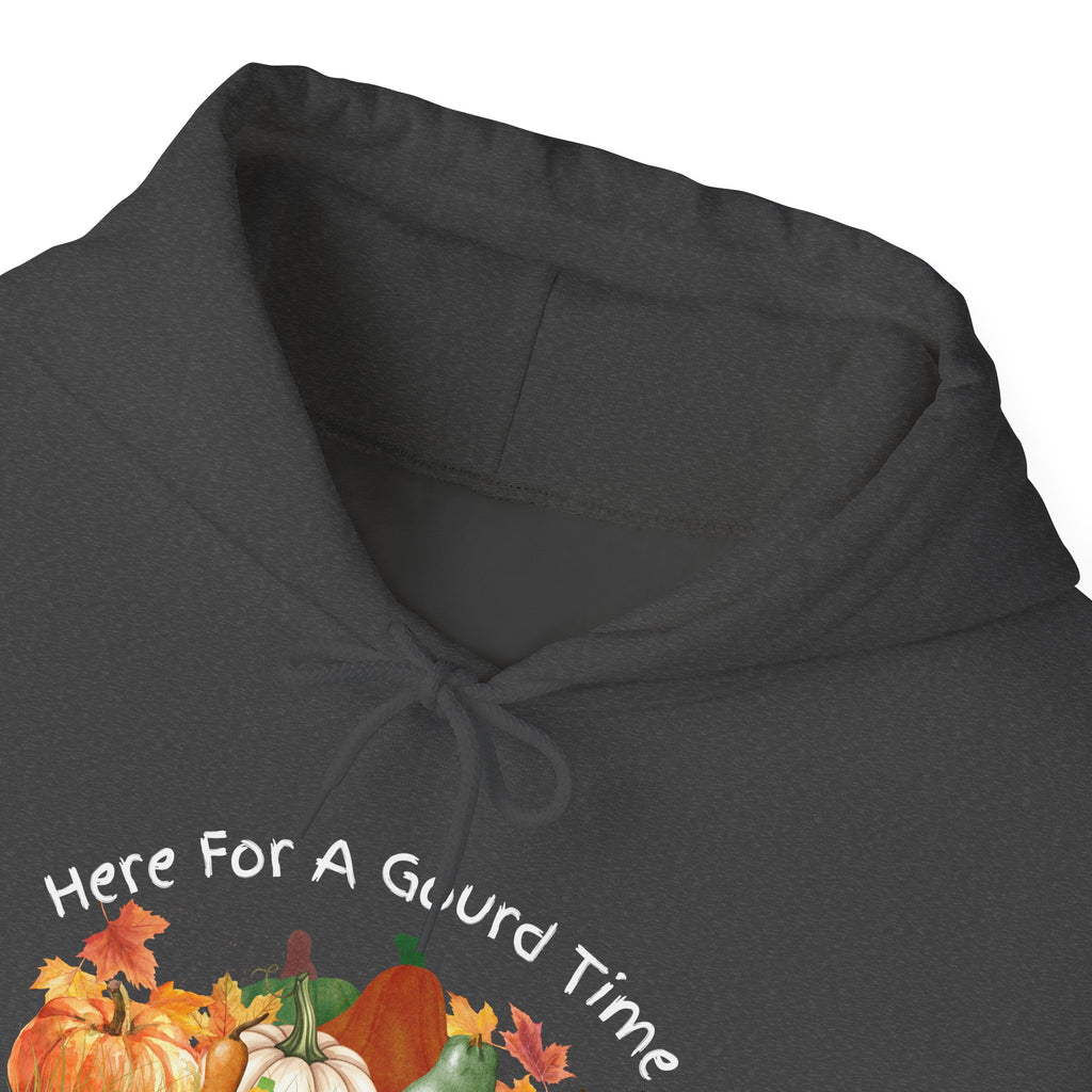 Here for a Gourd Time pumpkin hoodie — product photo 17