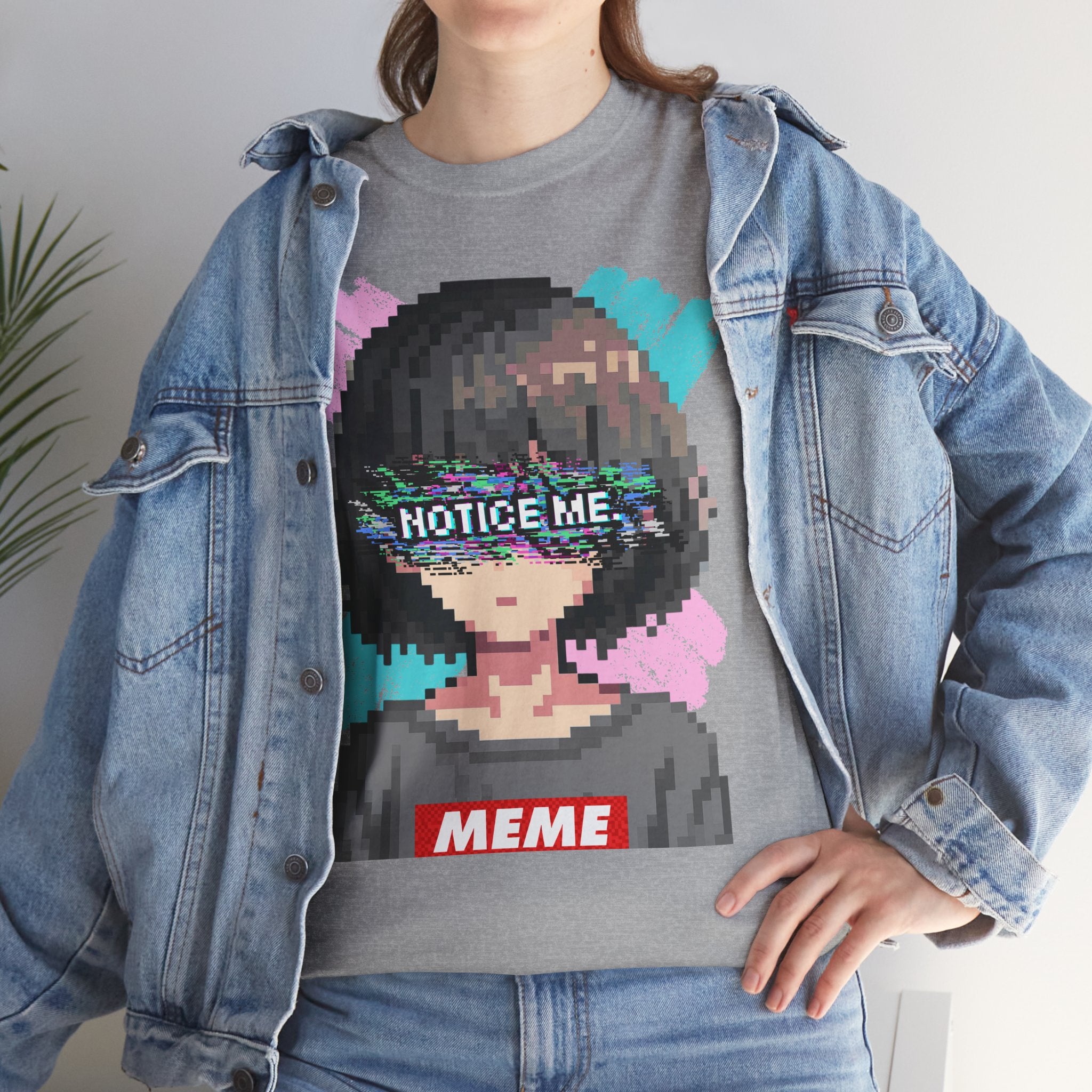 Pixel Anime Girl tee — product photo 36