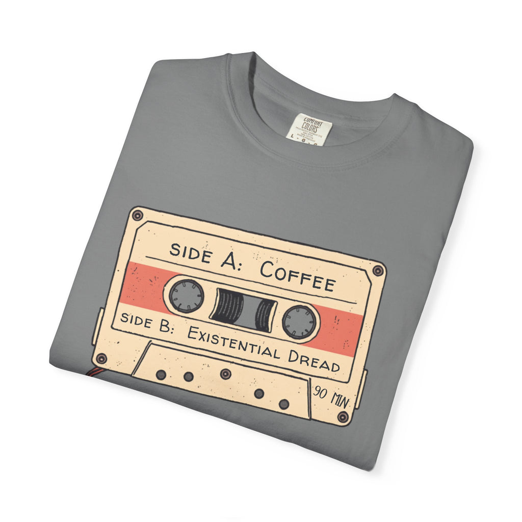 Coffee & Existential Dread cassette tee — product photo 20