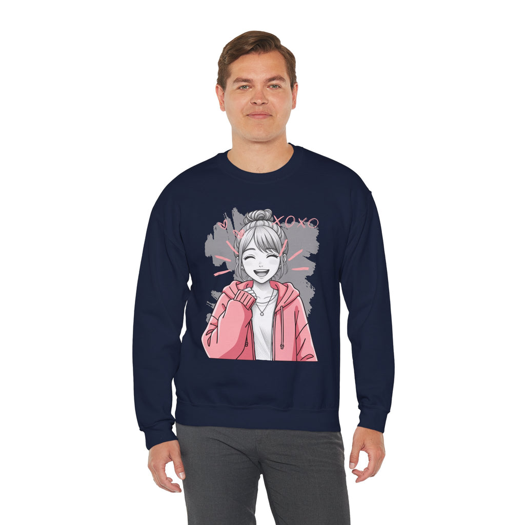 Kawaii Anime Girl sweatshirt — product photo 48