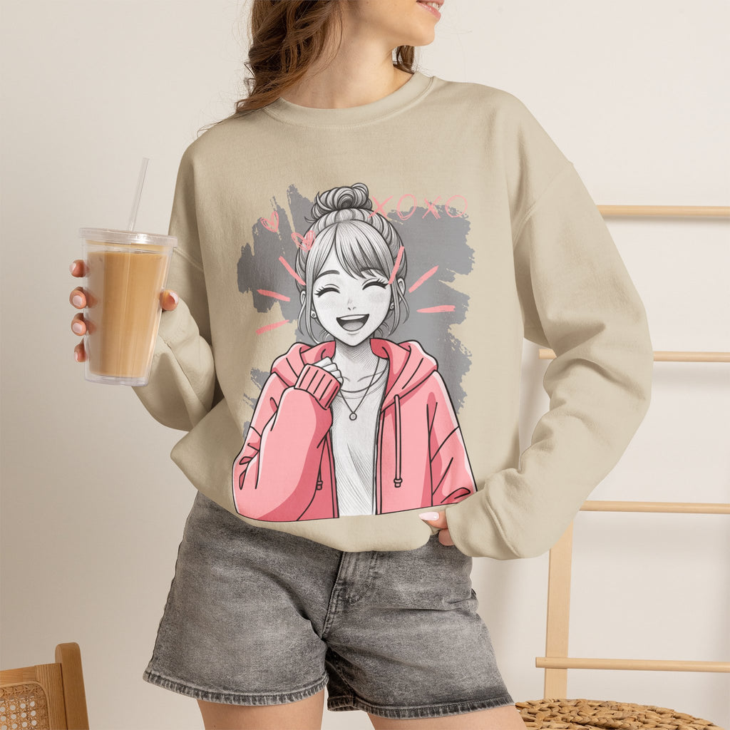 Kawaii Anime Girl sweatshirt — product photo 25