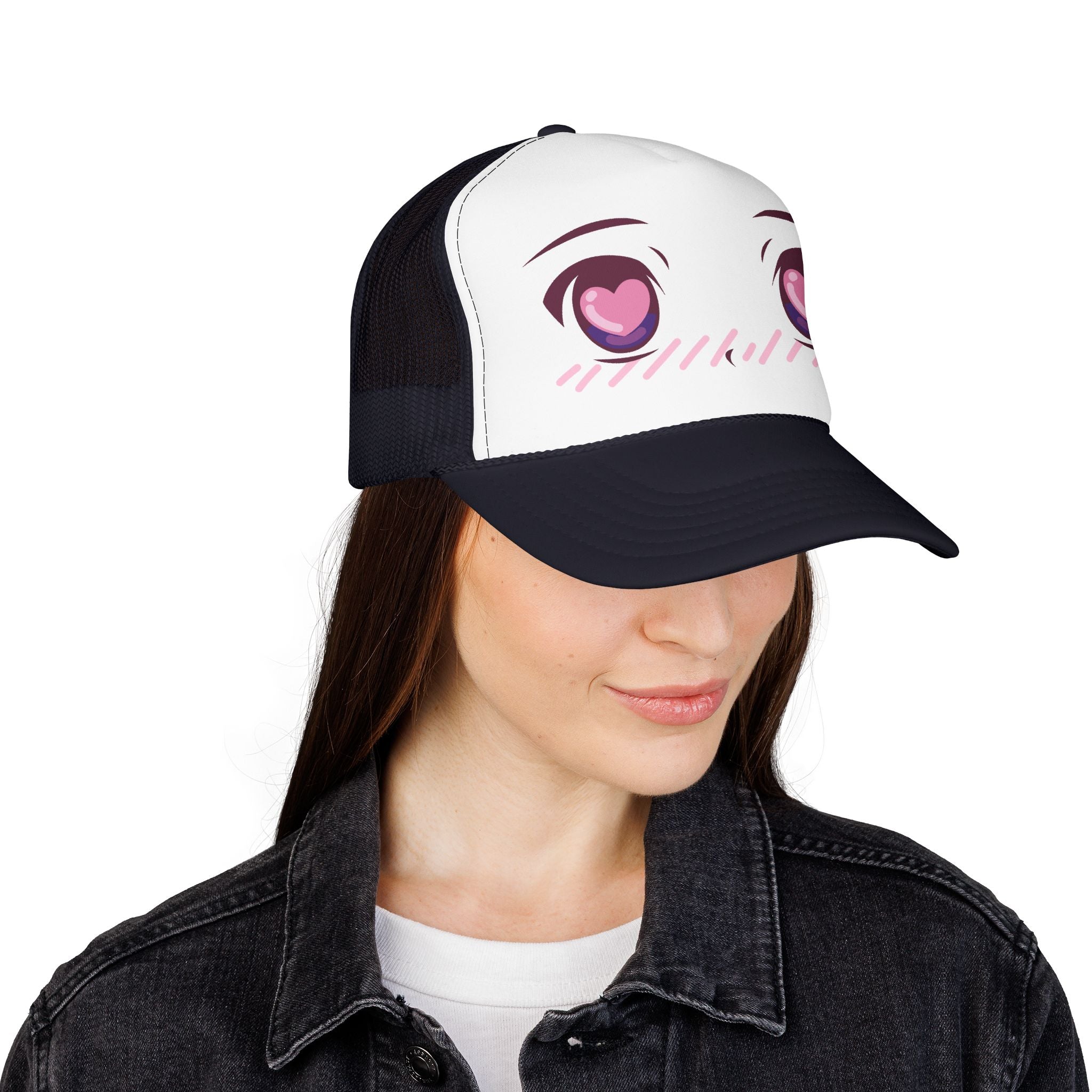 Heart Eyes trucker hat — product photo 39