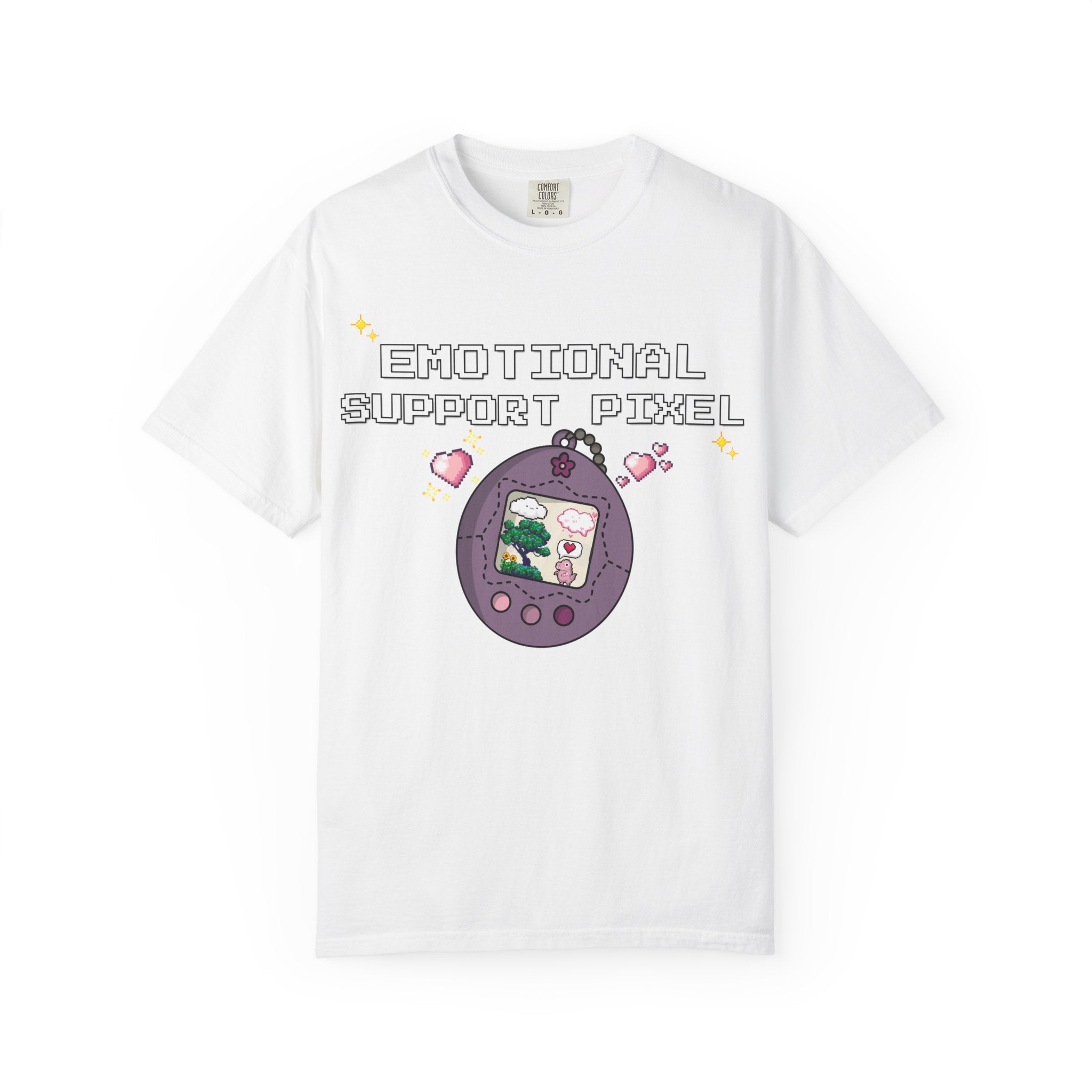 Emotional Support Pixel tee — product photo 11