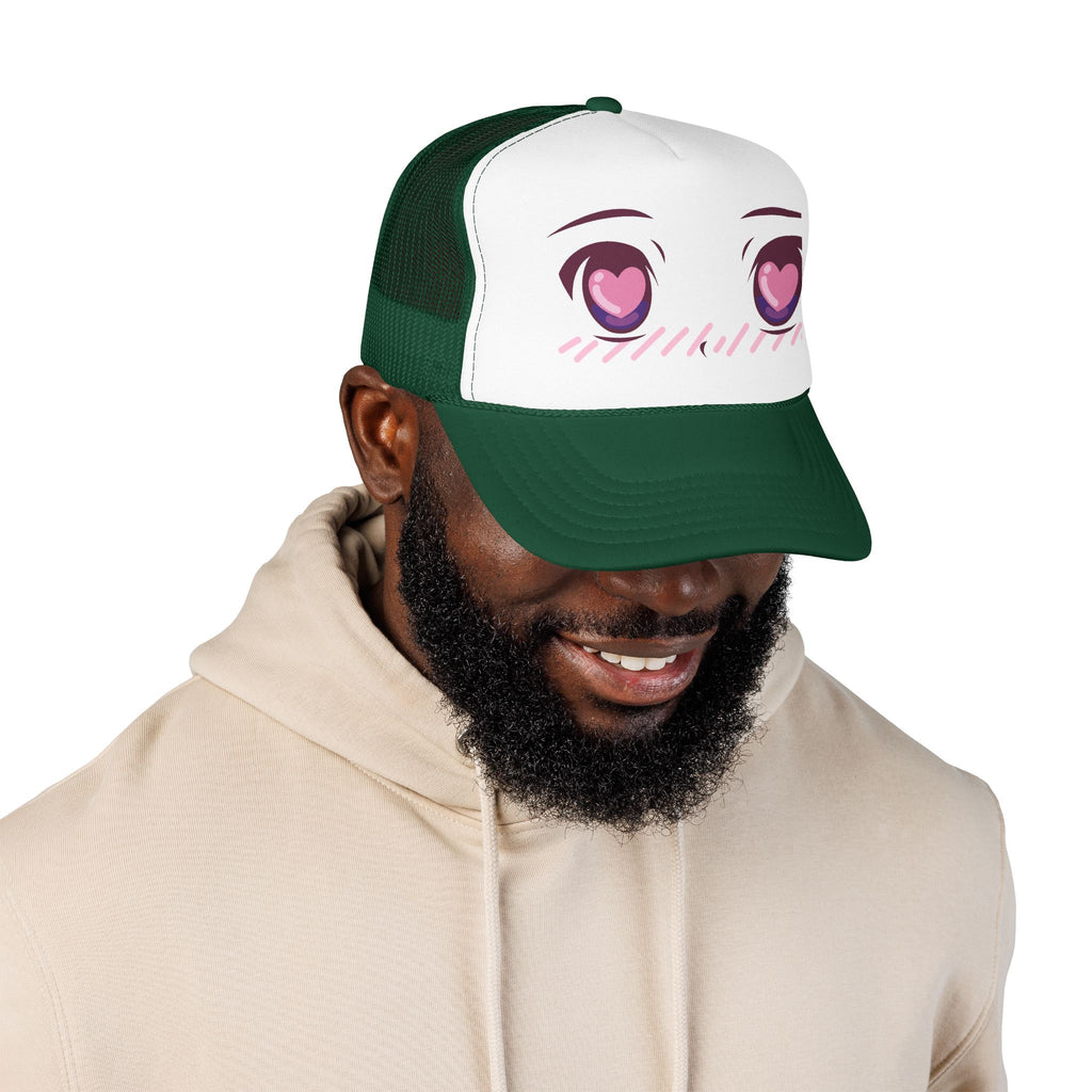 Heart Eyes trucker hat — product photo 32