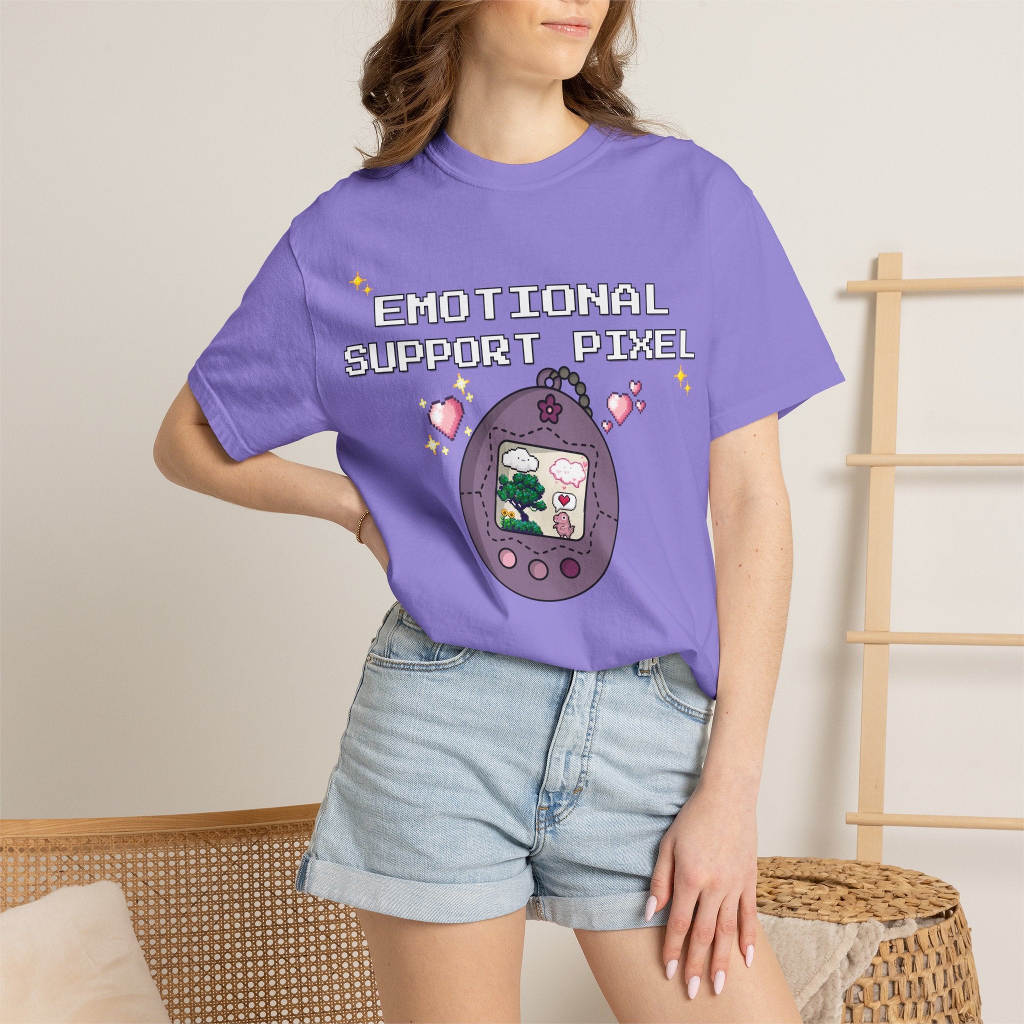 Emotional Support Pixel tee — product photo 31
