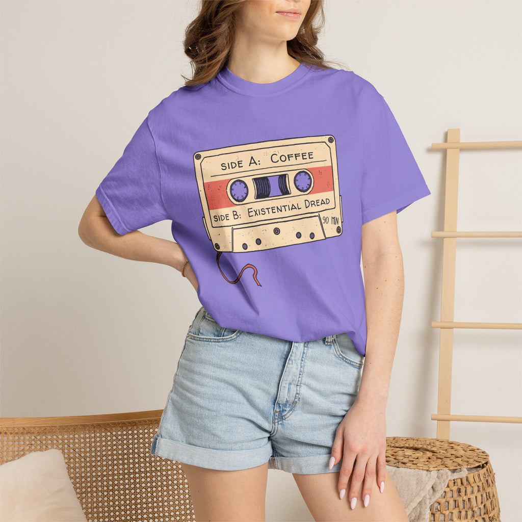 Coffee & Existential Dread cassette tee — product photo 39