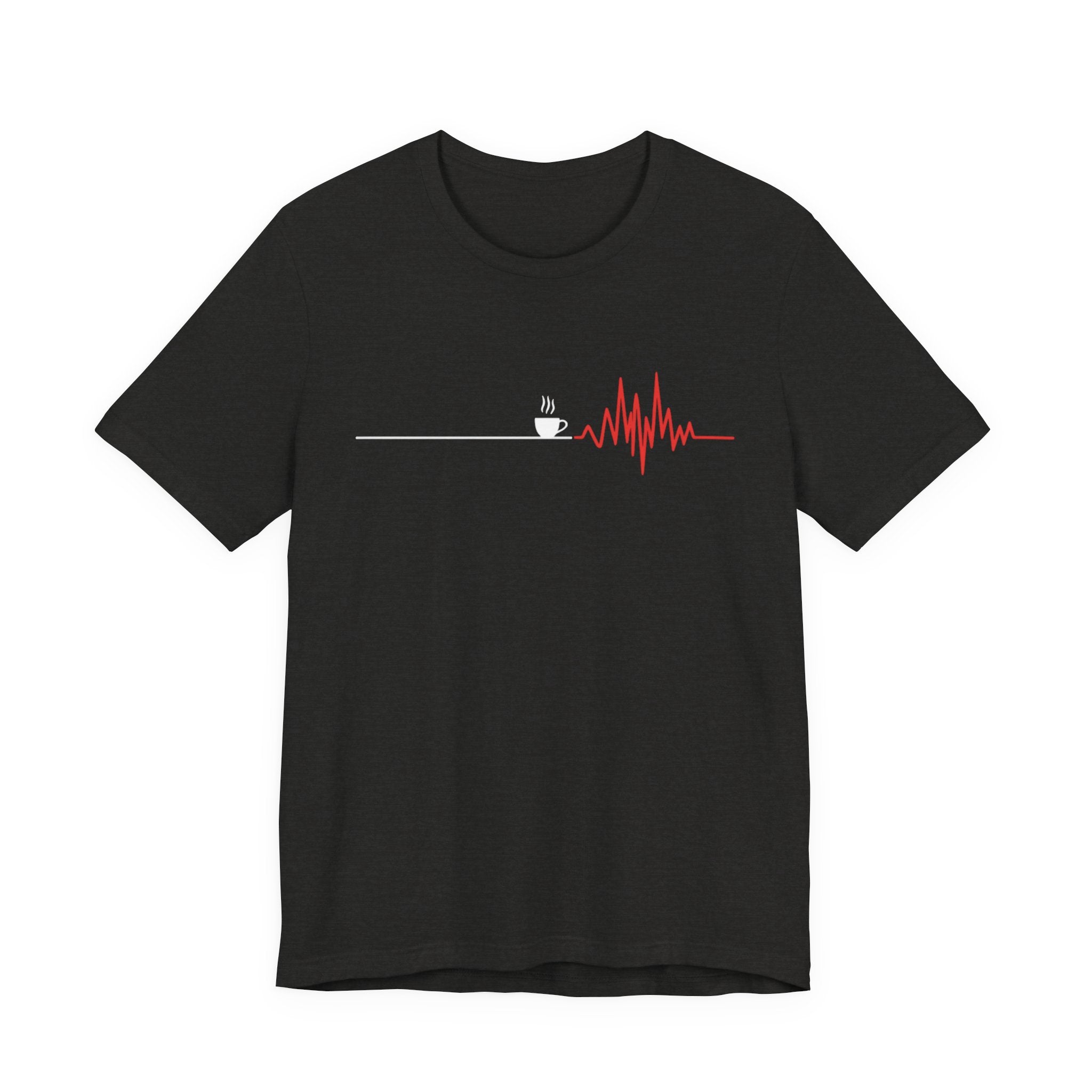 Coffee Heartbeat tee — product photo 4