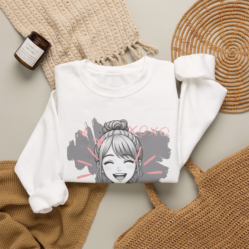 Kawaii Anime Girl sweatshirt — product photo 10