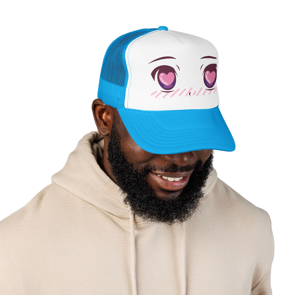 Heart Eyes trucker hat — product photo 23