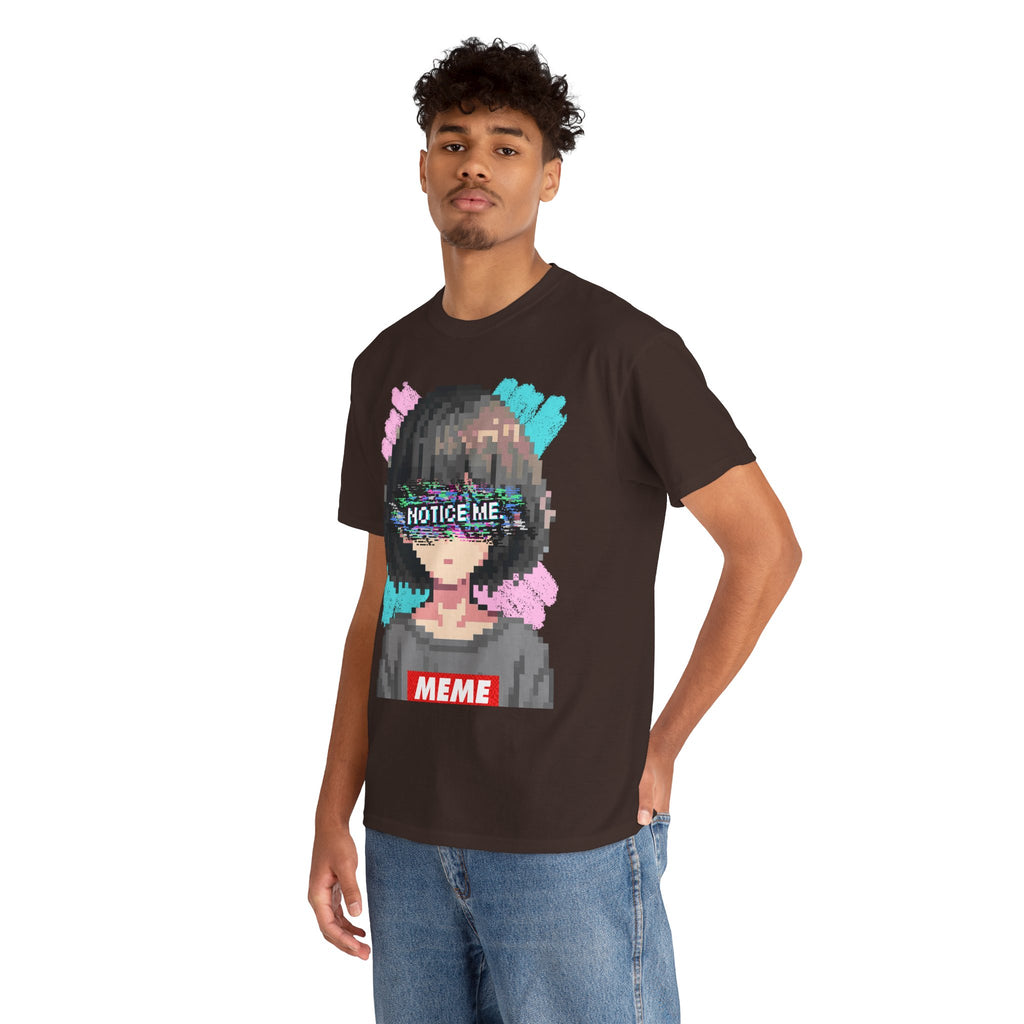 Pixel Anime Girl tee — product photo 45