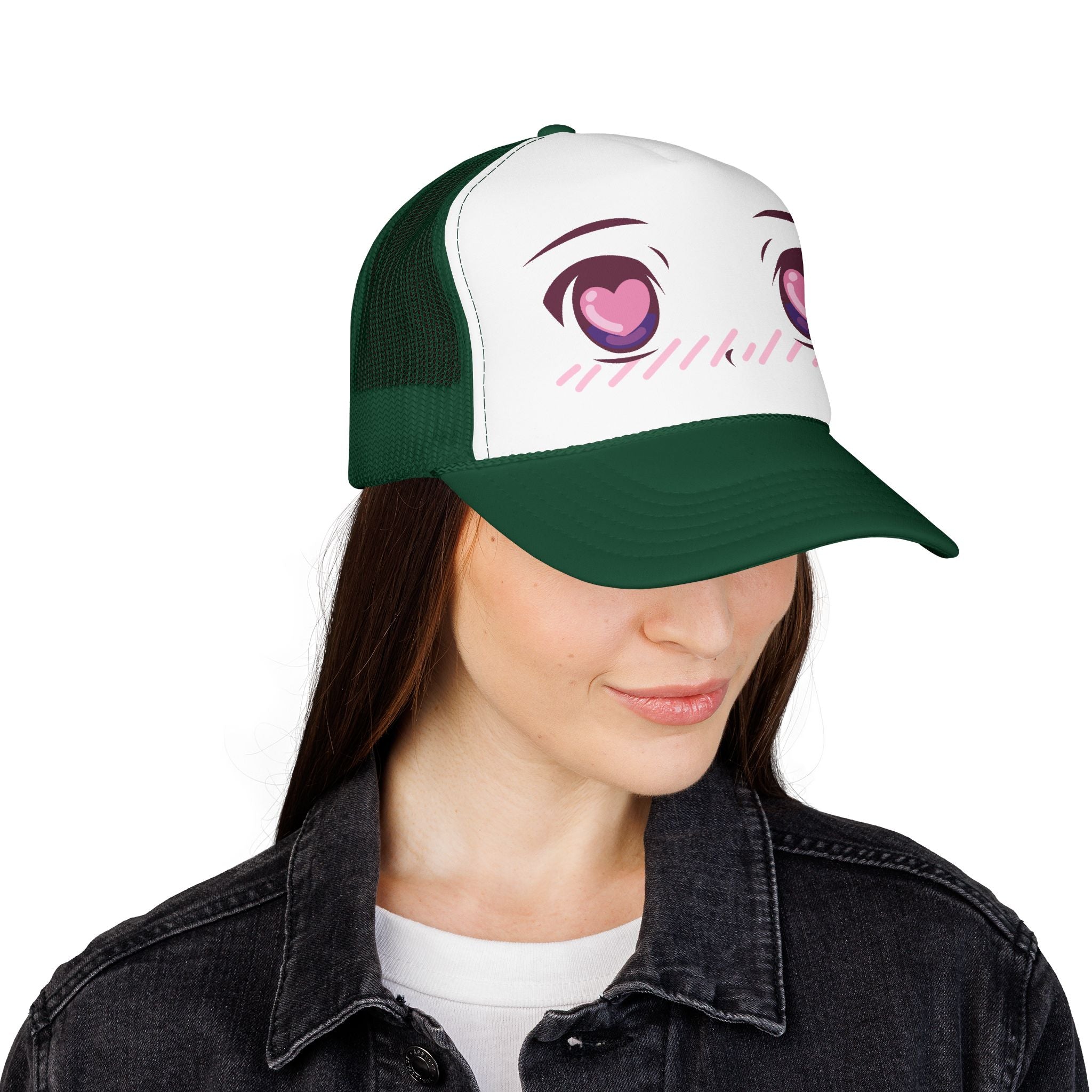 Heart Eyes trucker hat — product photo 33