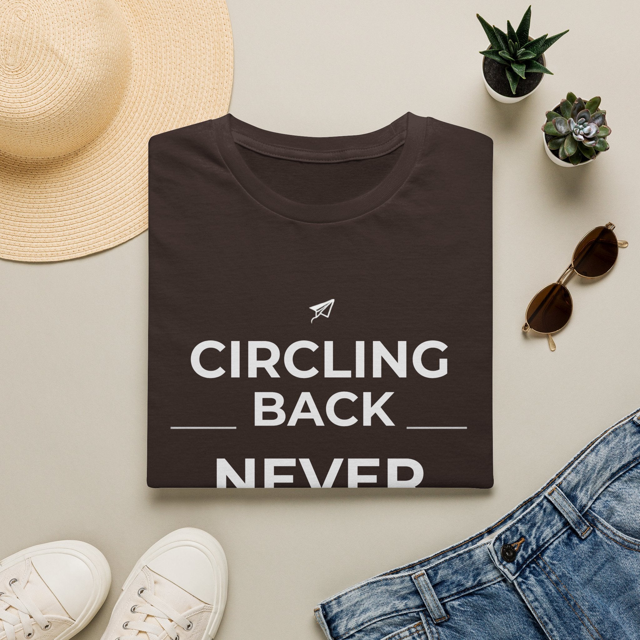 Circling Back Never tee — product photo 2