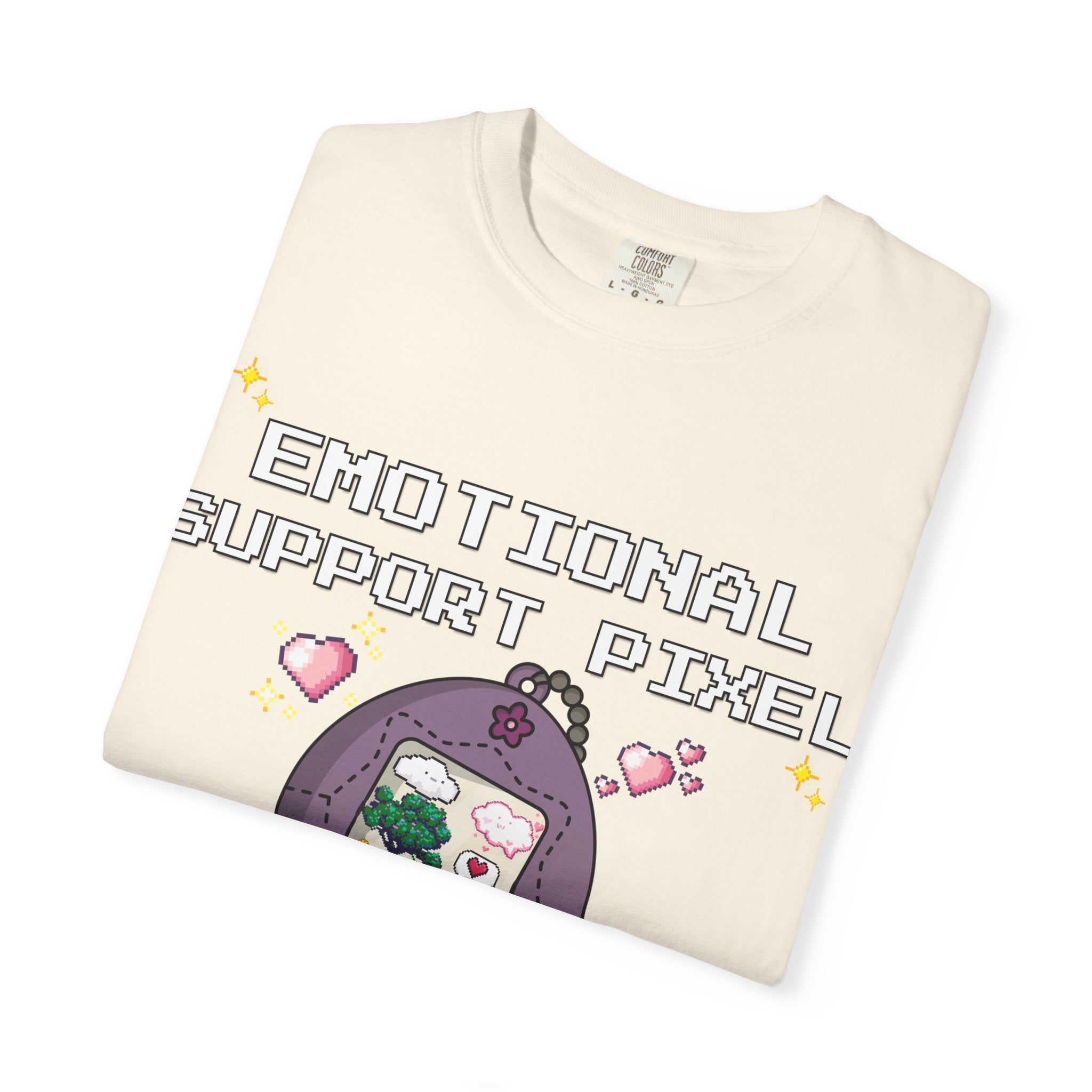 Emotional Support Pixel tee — product photo 15