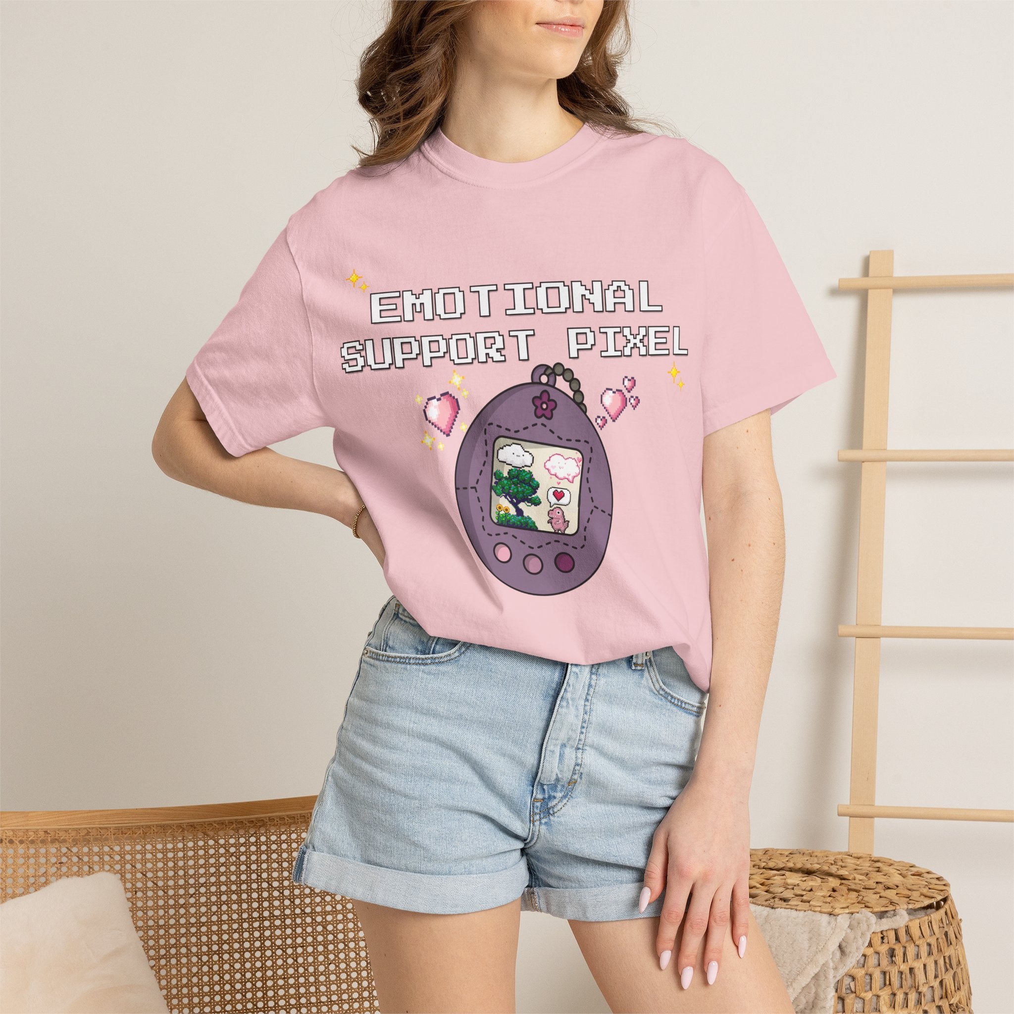 Emotional Support Pixel tee — product photo 37