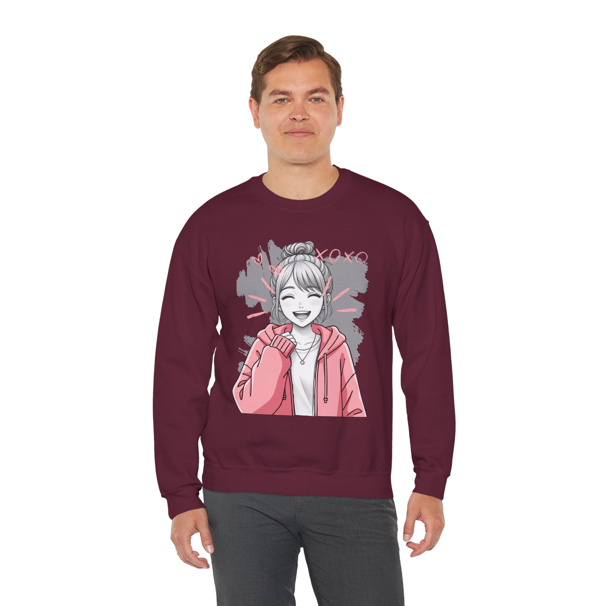 Kawaii Anime Girl sweatshirt — product photo 34