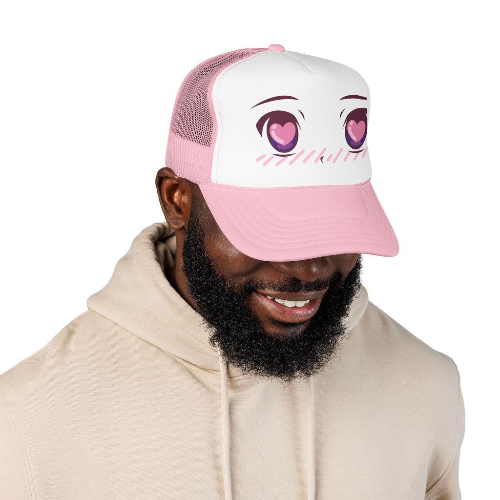 Heart Eyes trucker hat — product photo 35