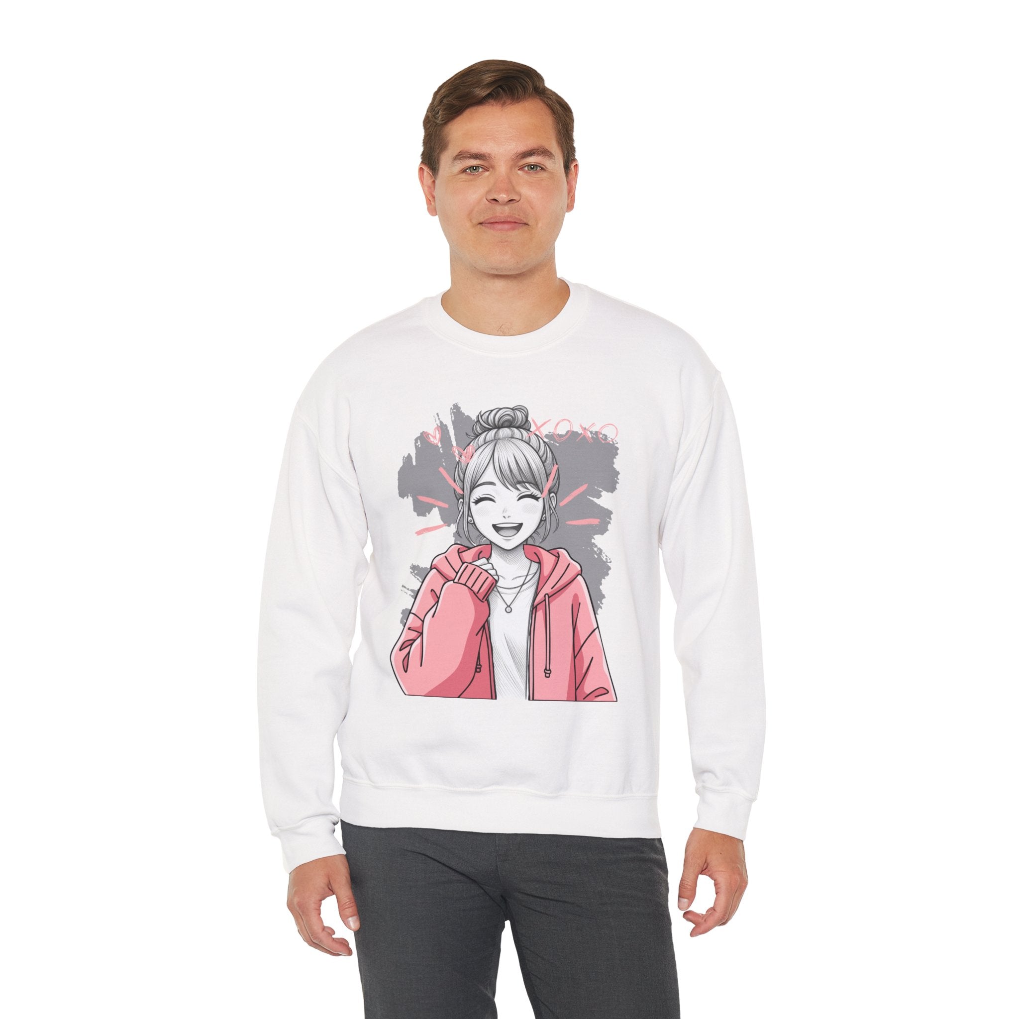 Kawaii Anime Girl sweatshirt — product photo 13