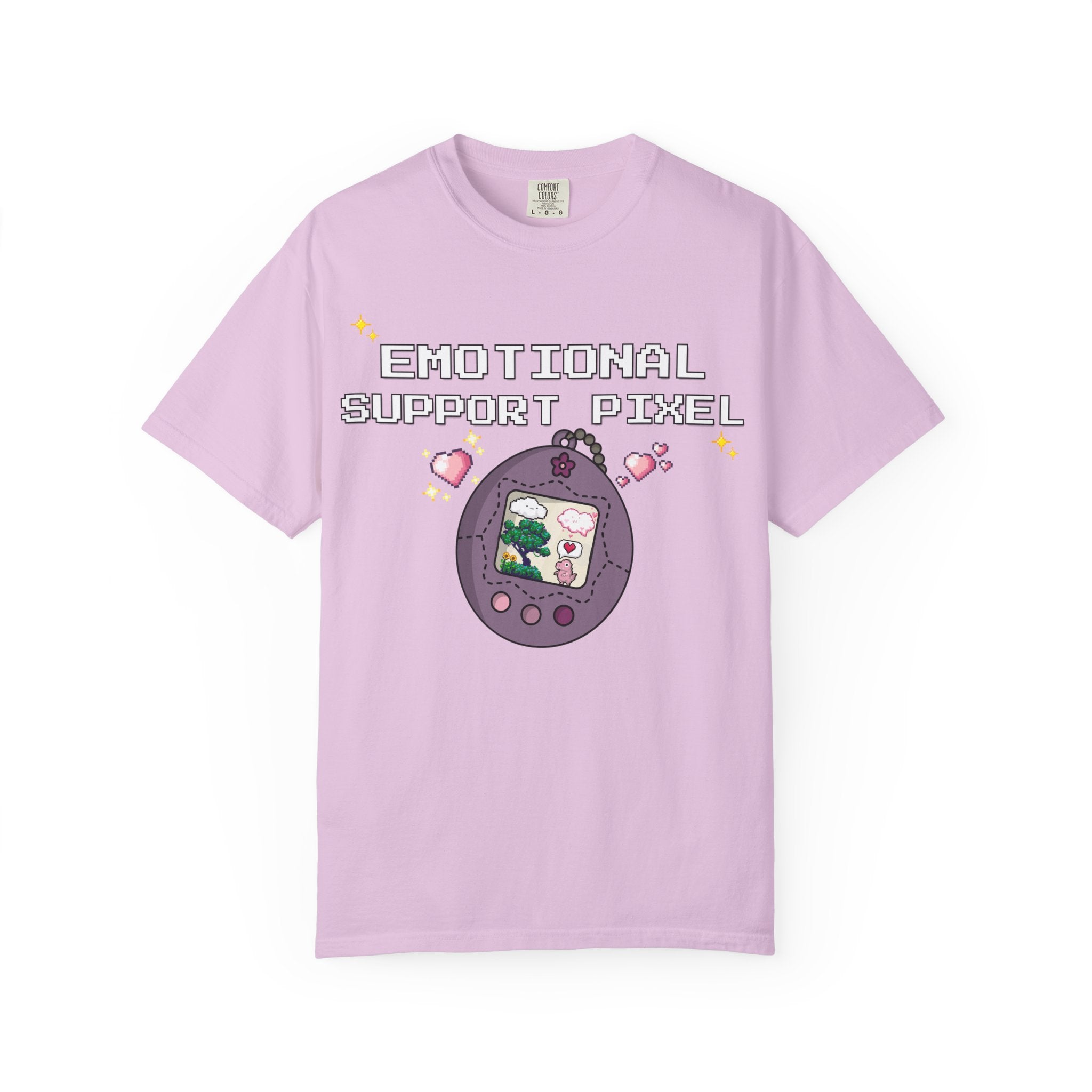Emotional Support Pixel tee — product photo 8
