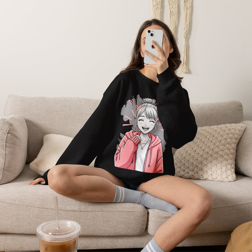 Kawaii Anime Girl sweatshirt — product photo 19