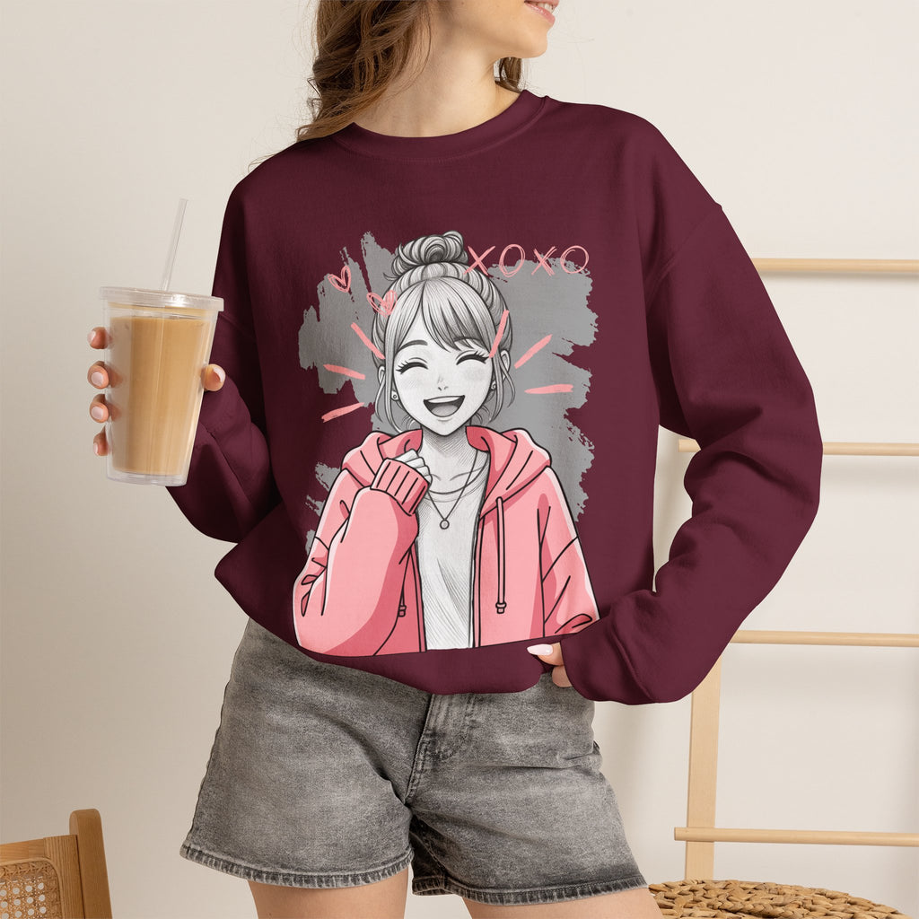 Kawaii Anime Girl sweatshirt — product photo 32