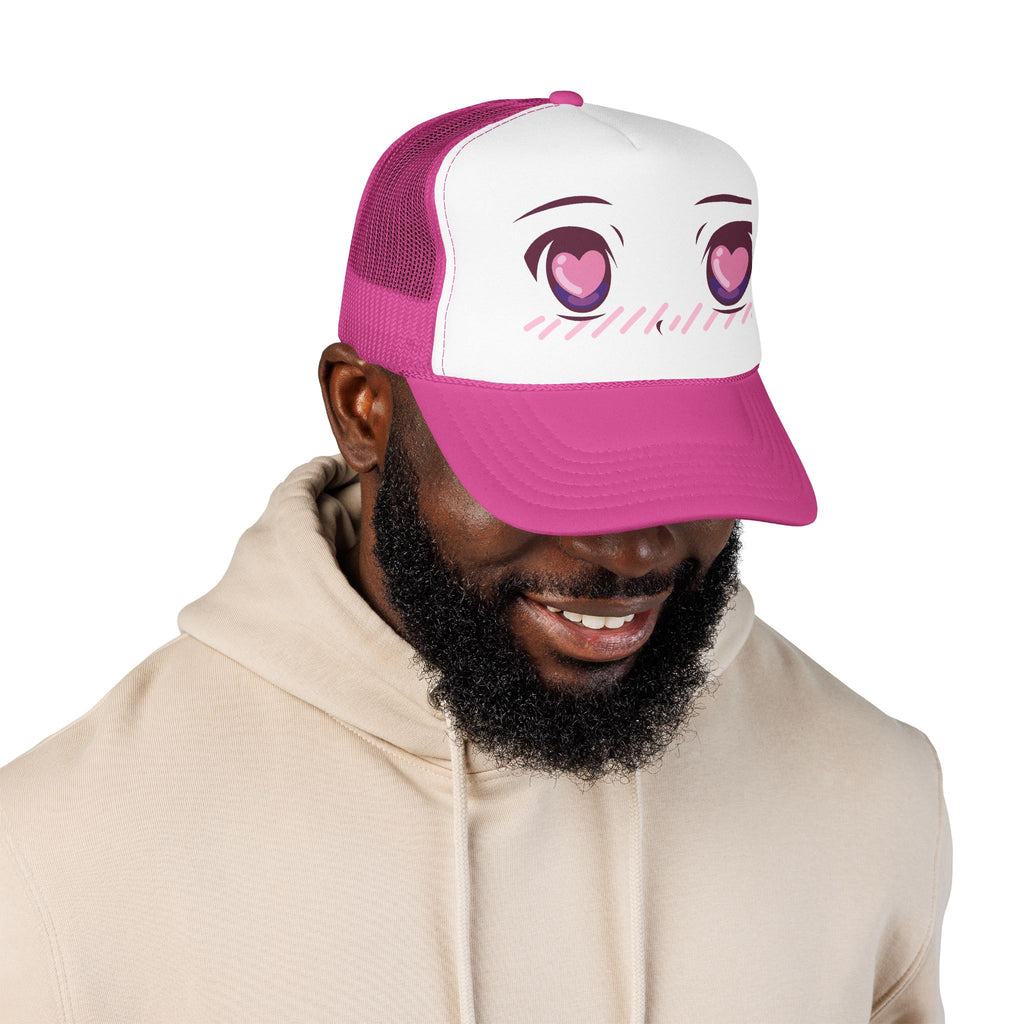 Heart Eyes trucker hat — product photo 29