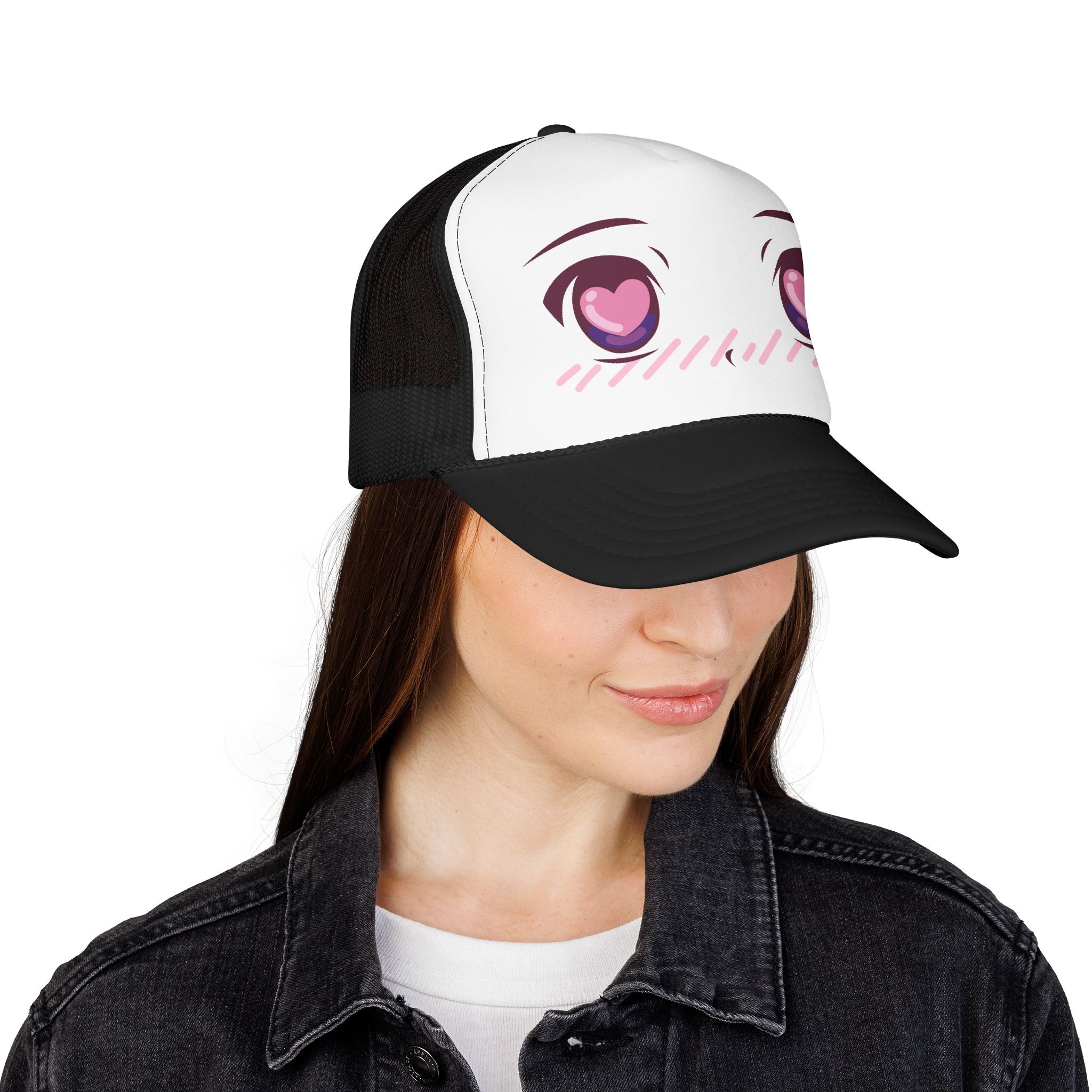 Heart Eyes trucker hat — product photo 21