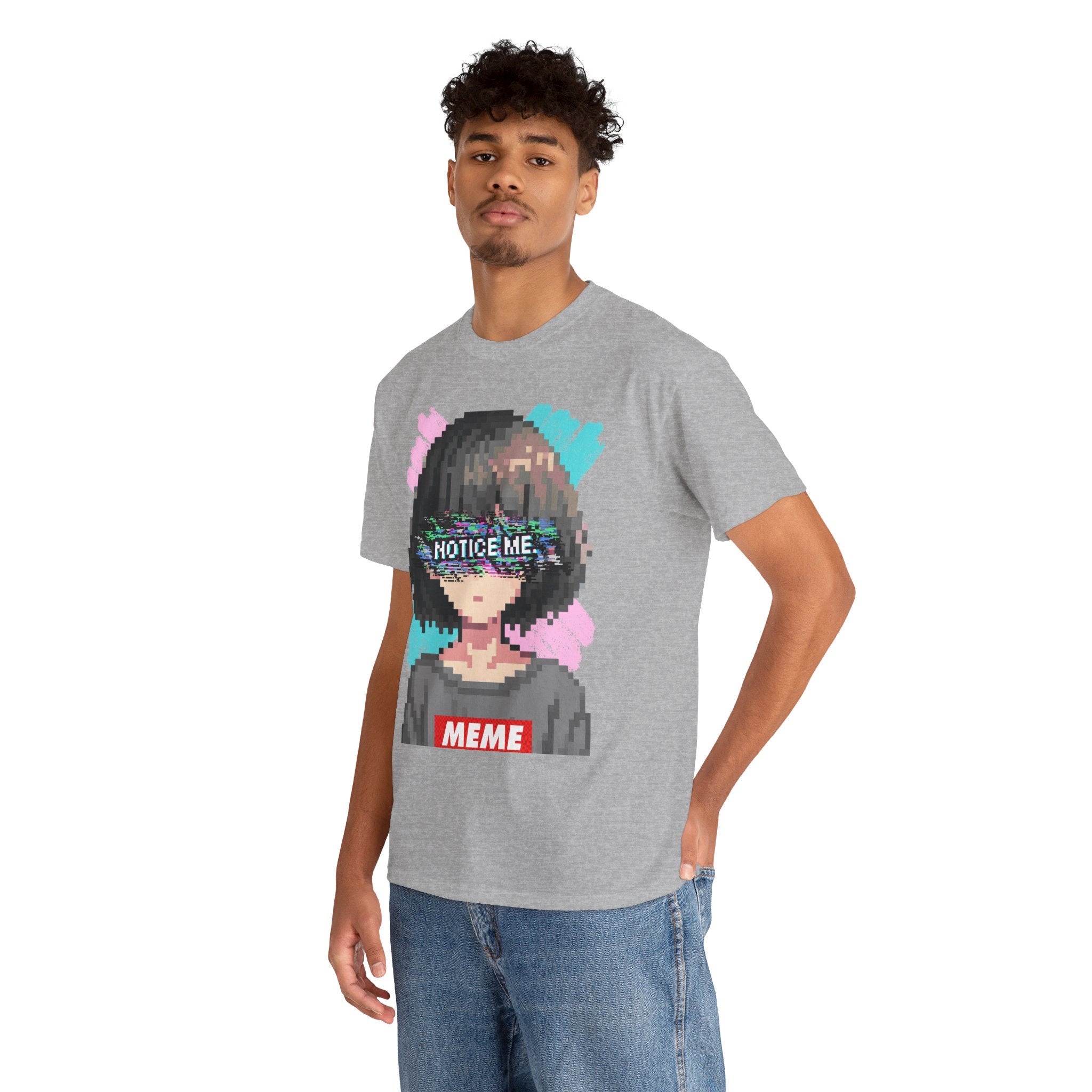 Pixel Anime Girl tee — product photo 35