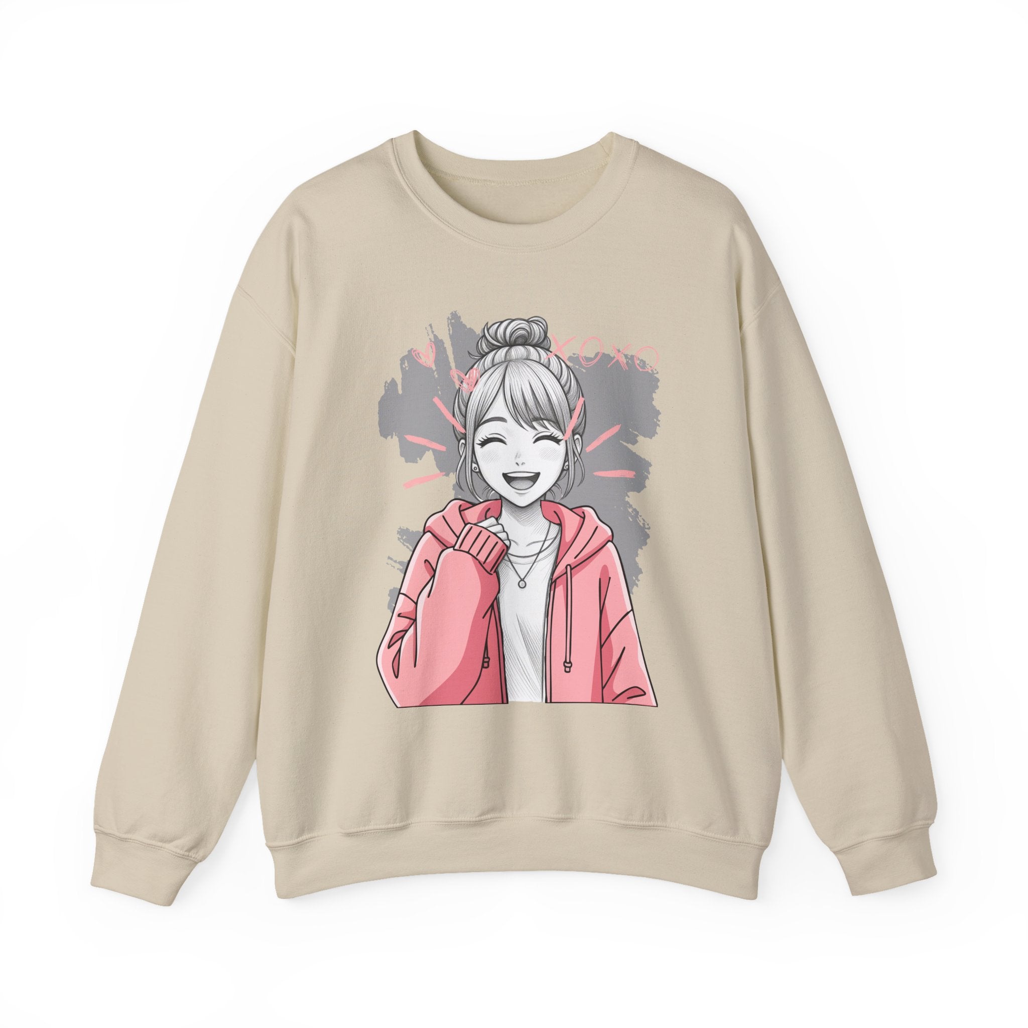 Kawaii Anime Girl sweatshirt — product photo 3