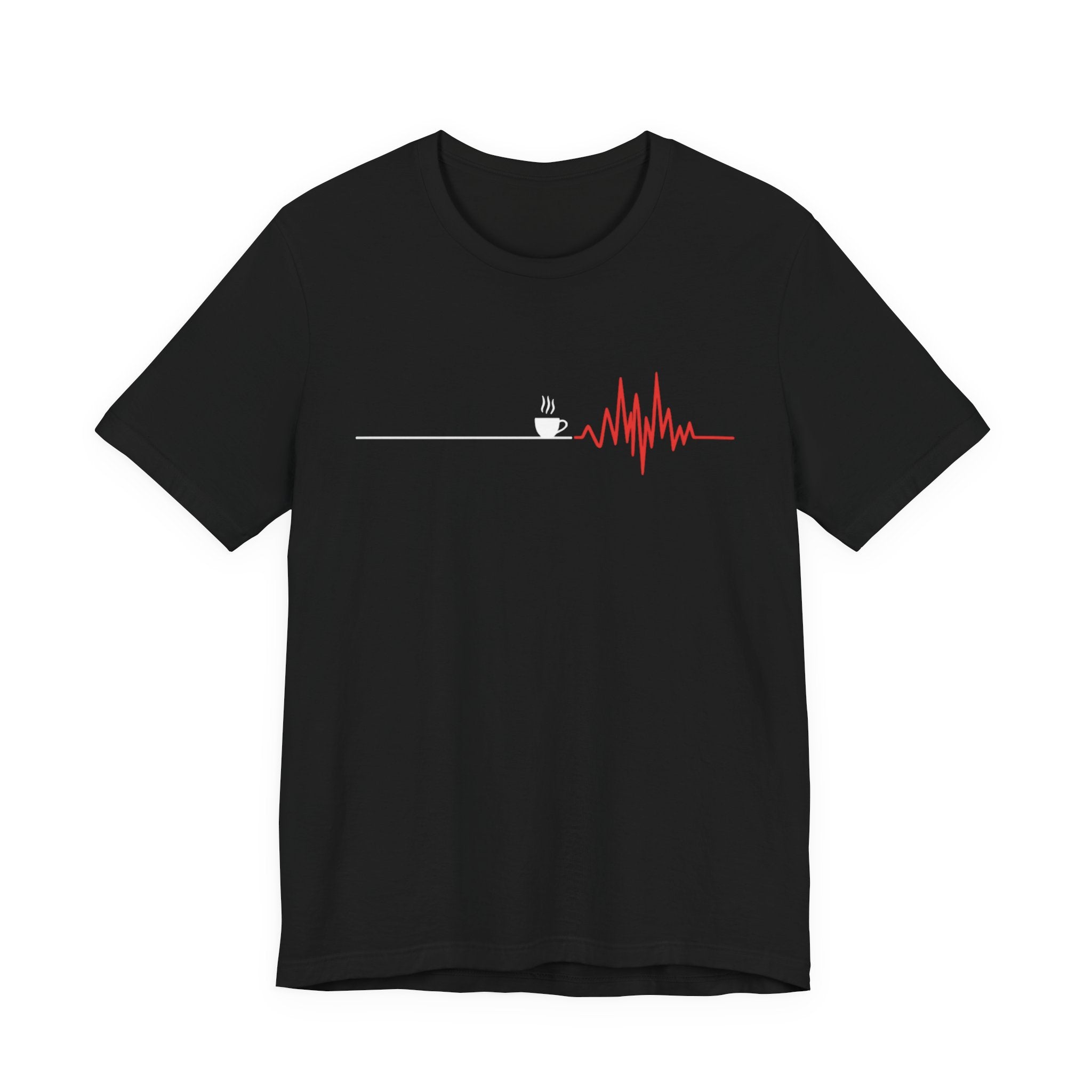 Coffee Heartbeat tee — product photo 2
