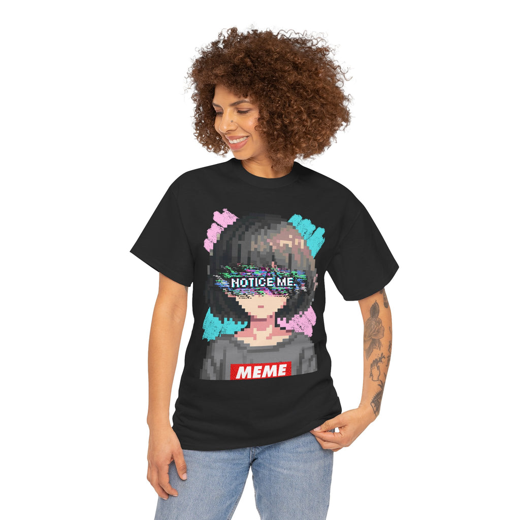 Pixel Anime Girl tee — product photo 24