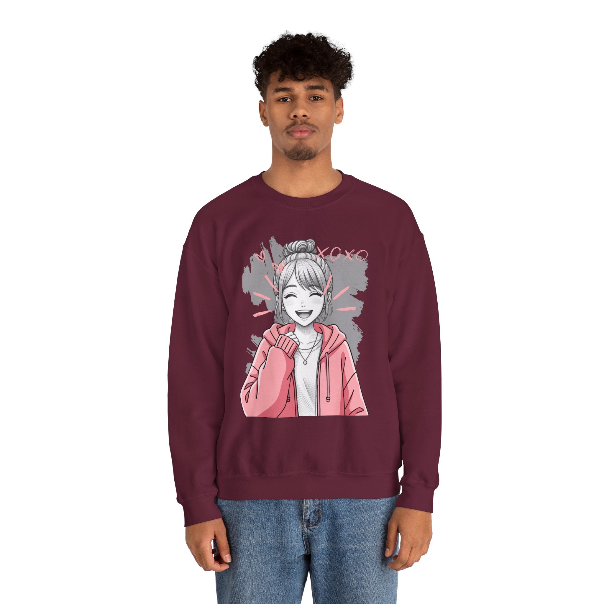 Kawaii Anime Girl sweatshirt — product photo 35