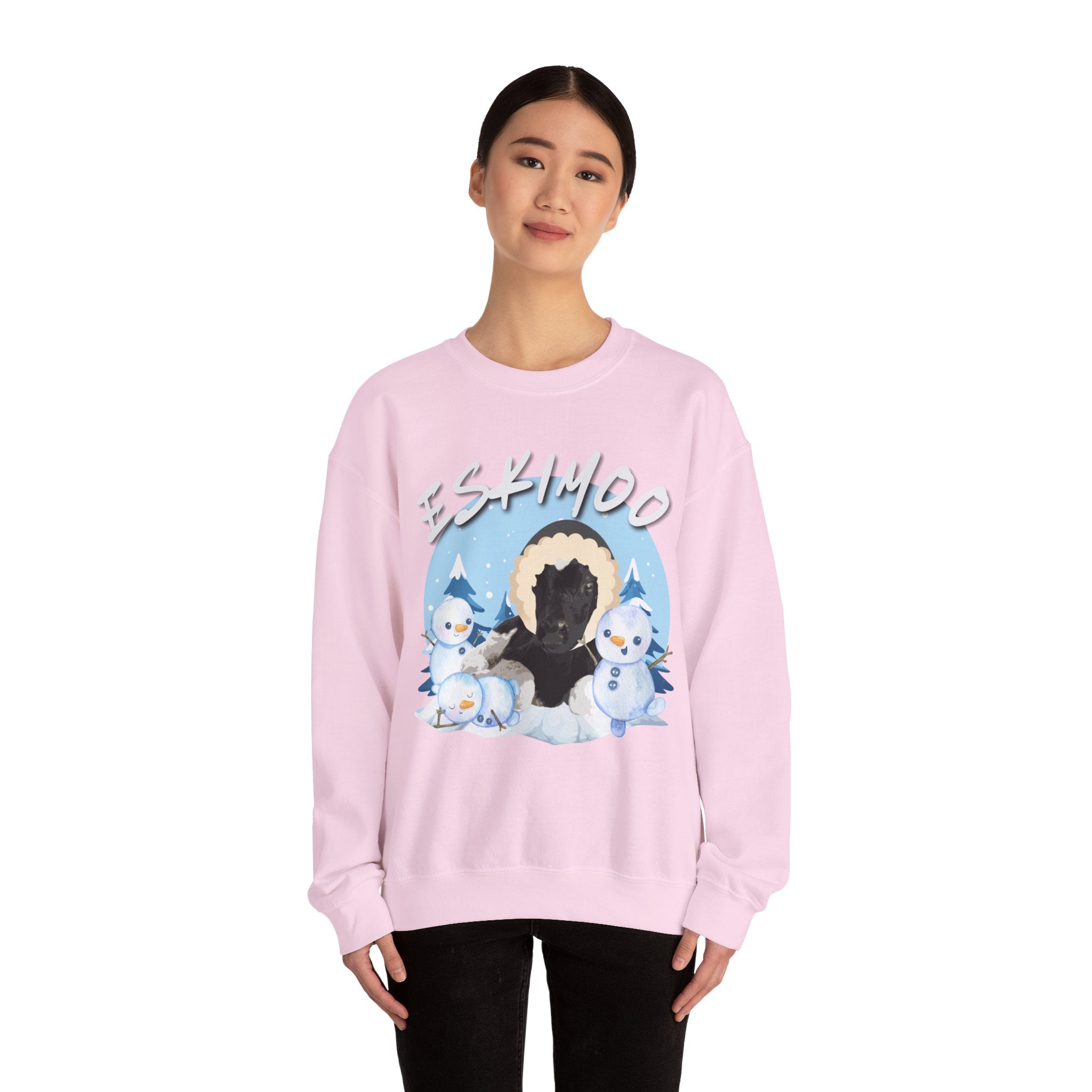 EskiMOO crewneck — size and fit guide