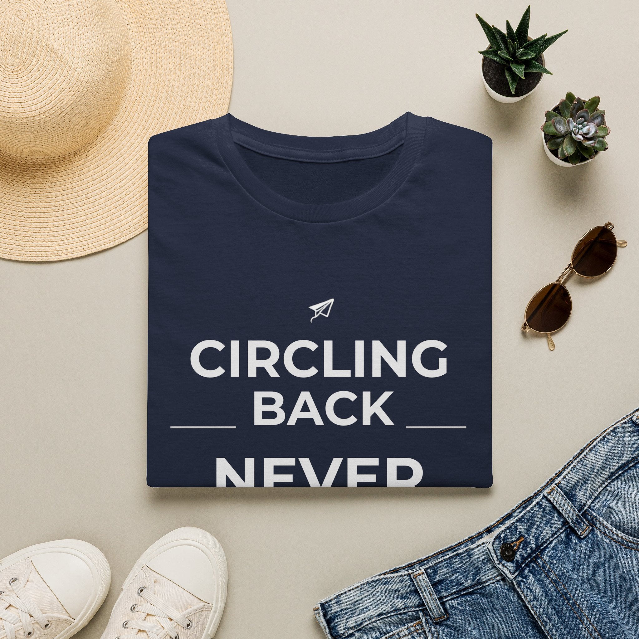 Circling Back Never tee — product photo 6