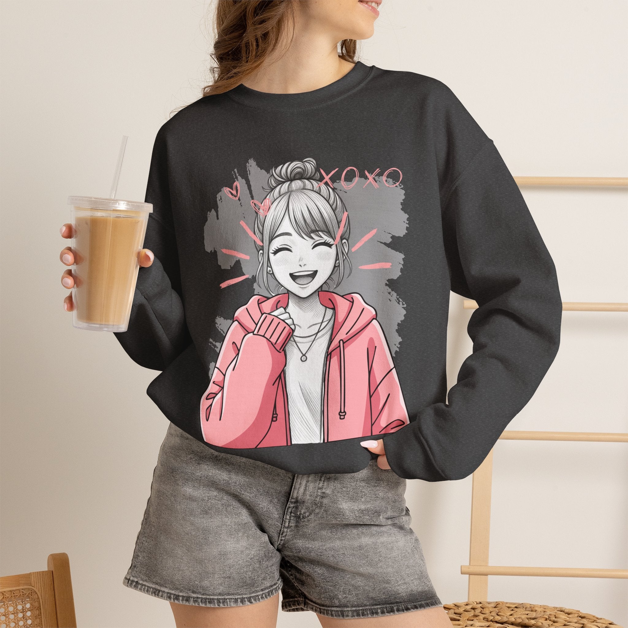 Kawaii Anime Girl sweatshirt — product photo 39