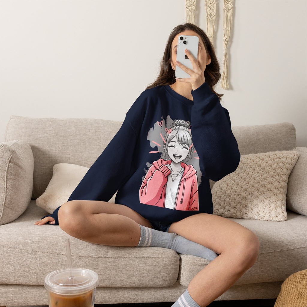 Kawaii Anime Girl sweatshirt — product photo 47