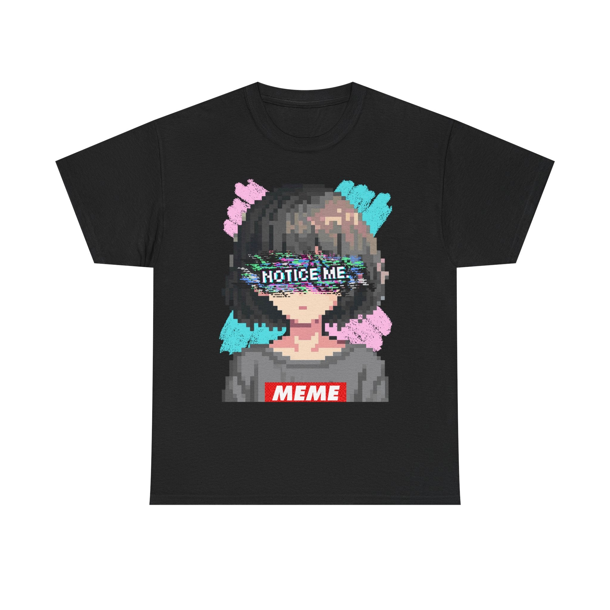 Pixel Anime Girl tee — product photo 22