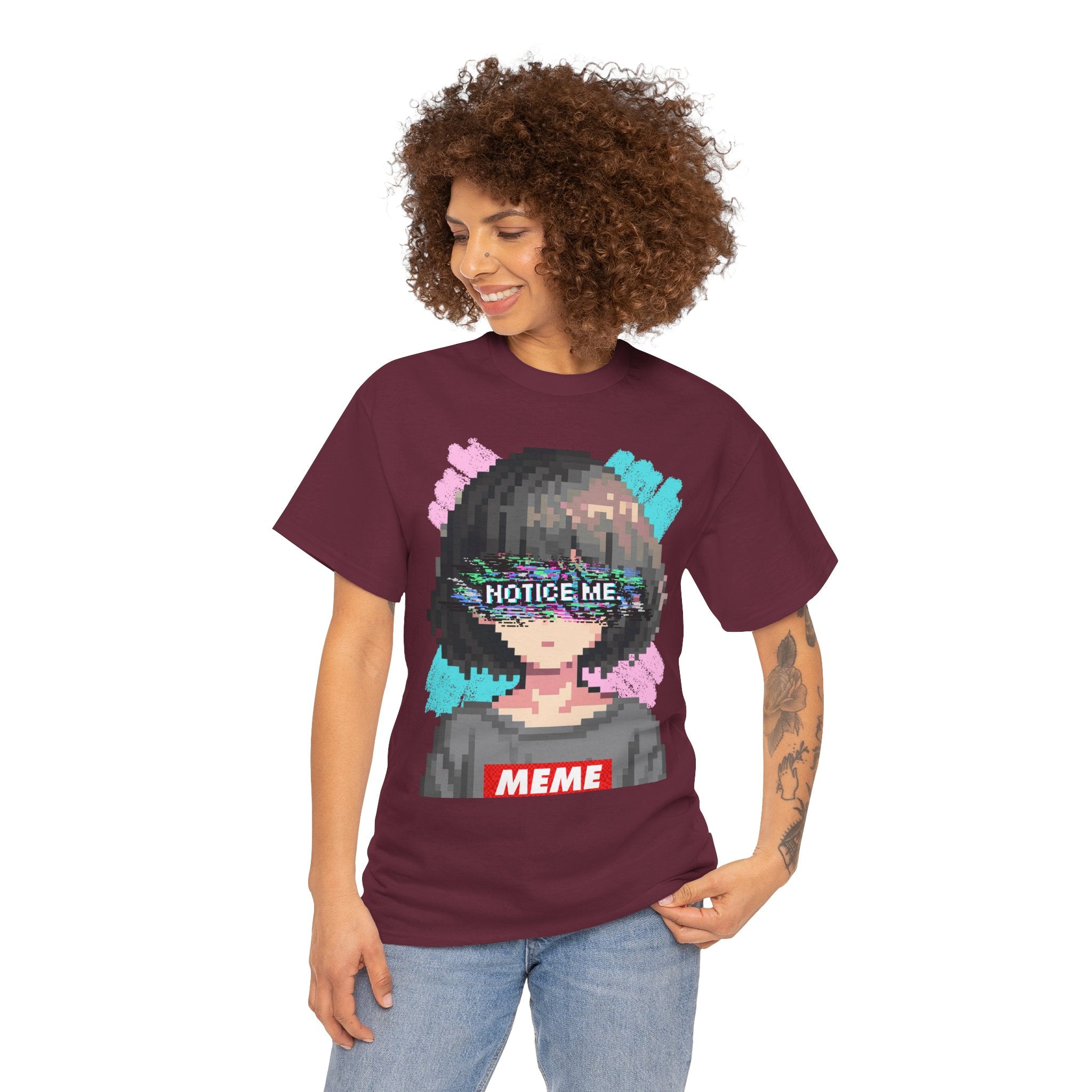 Pixel Anime Girl tee — product photo 39