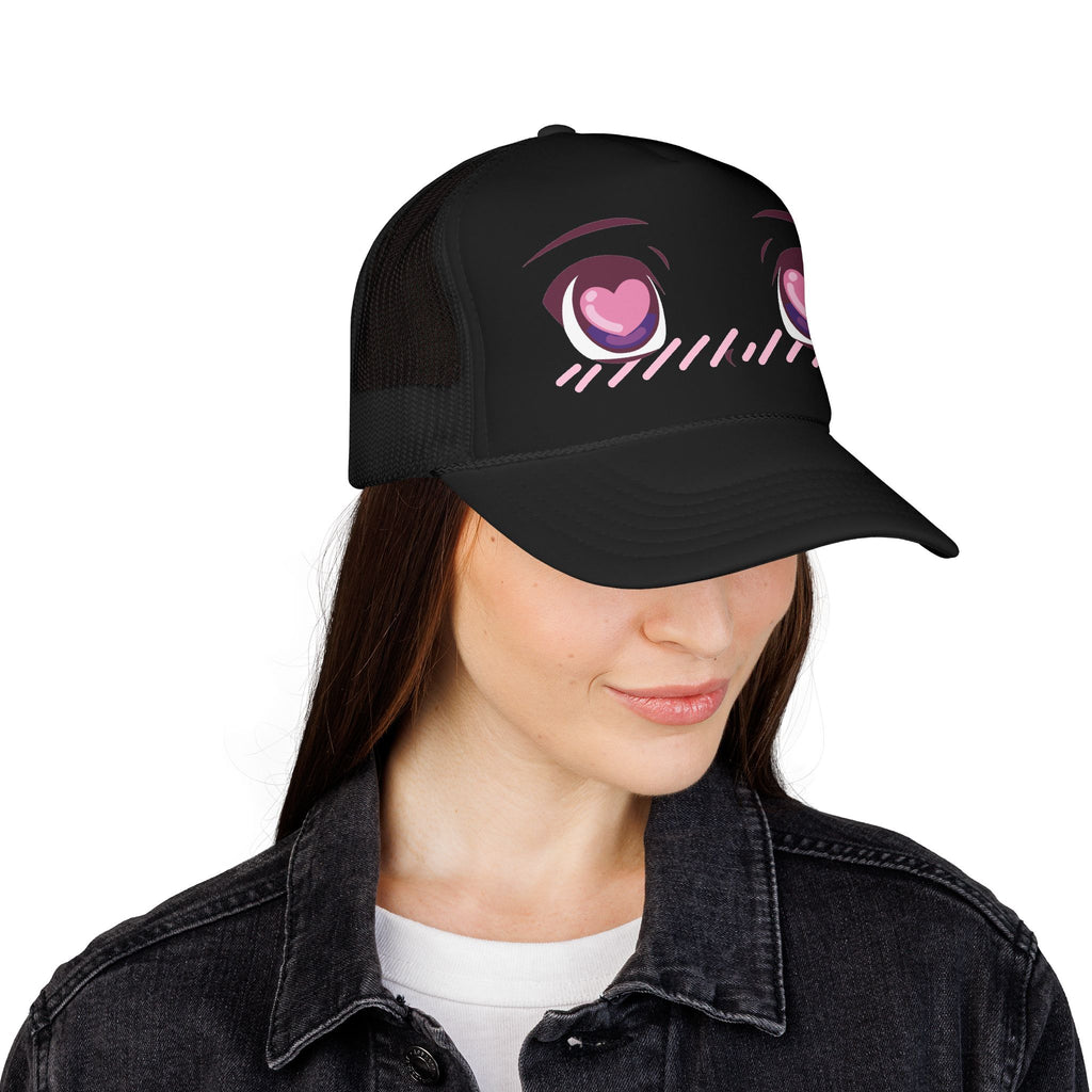Heart Eyes trucker hat — product photo 15