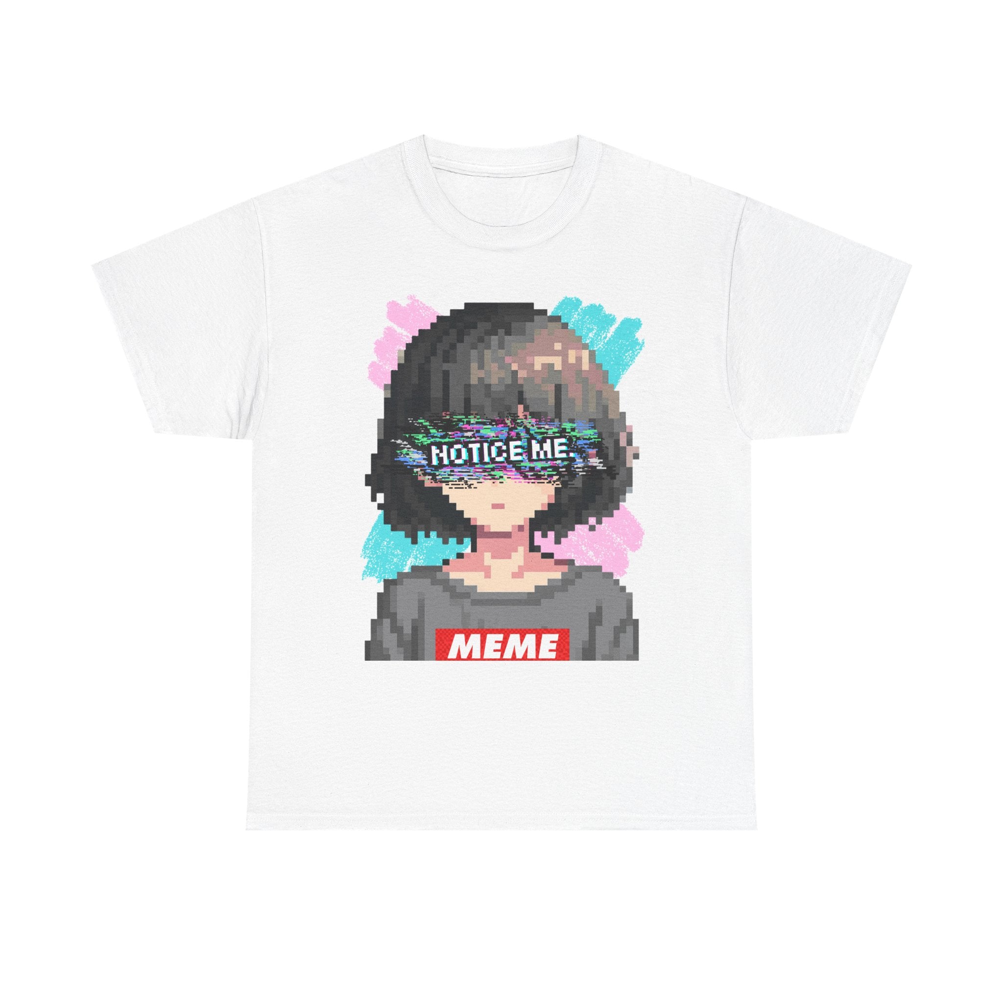Pixel Anime Girl tee — product photo 16